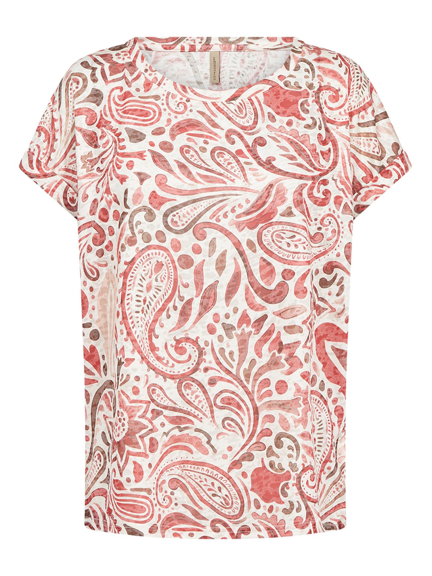 Soyaconcept T-shirt Panike Koraal 00083492-3500