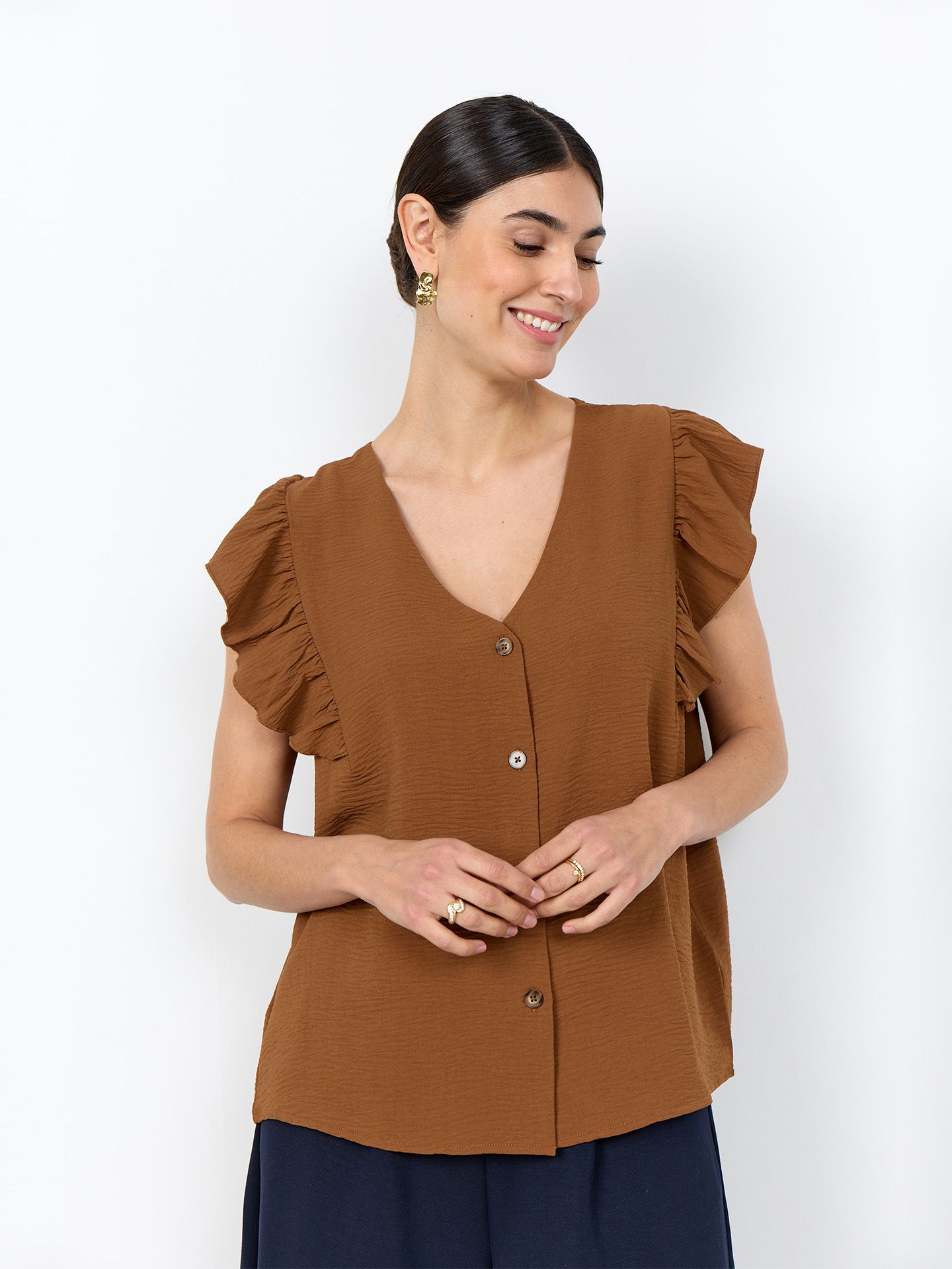 Soyaconcept Blouse Cath Camel 00083494-2350