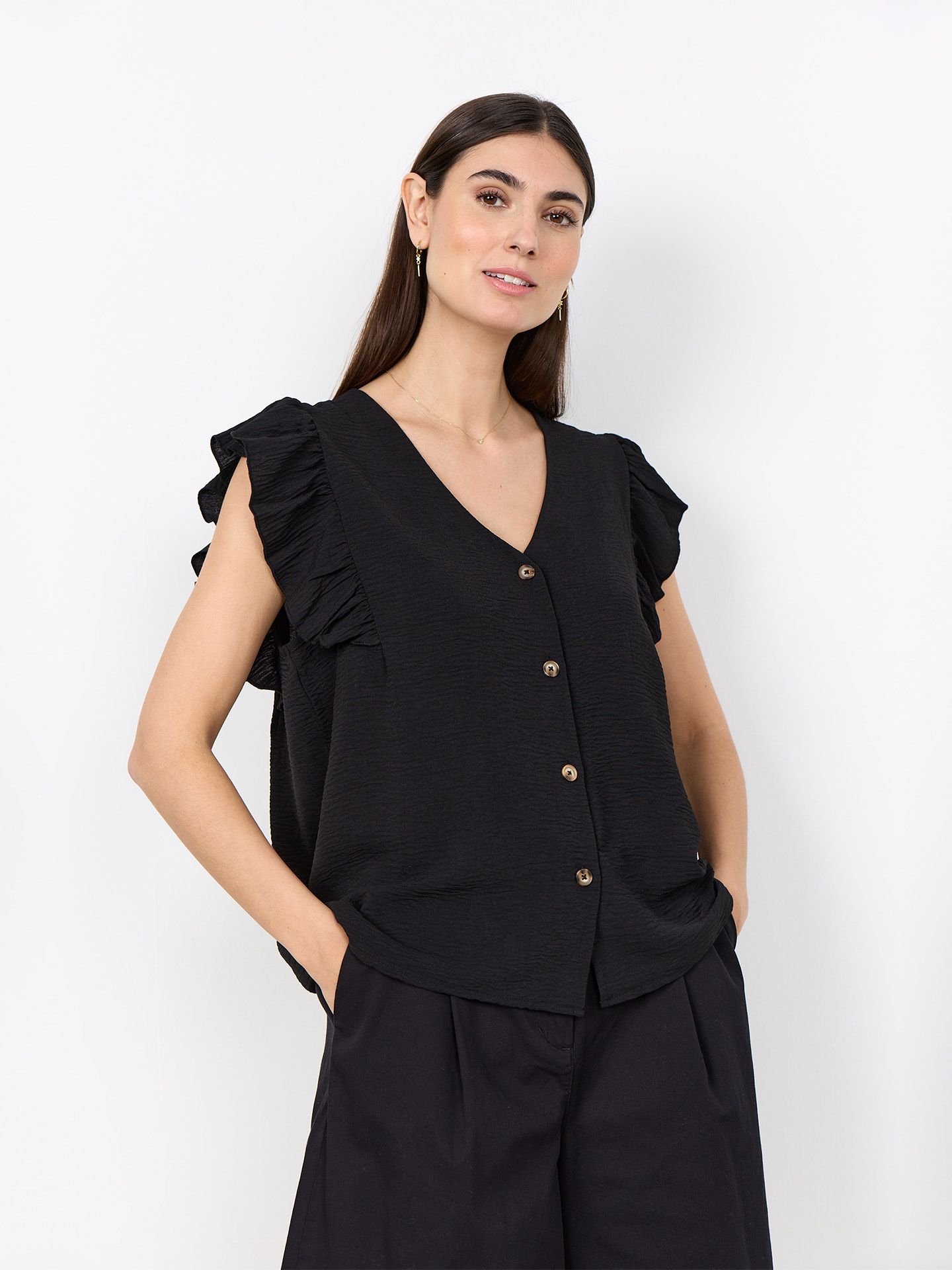 Soyaconcept Blouse Cath Zwart 00083494-7500