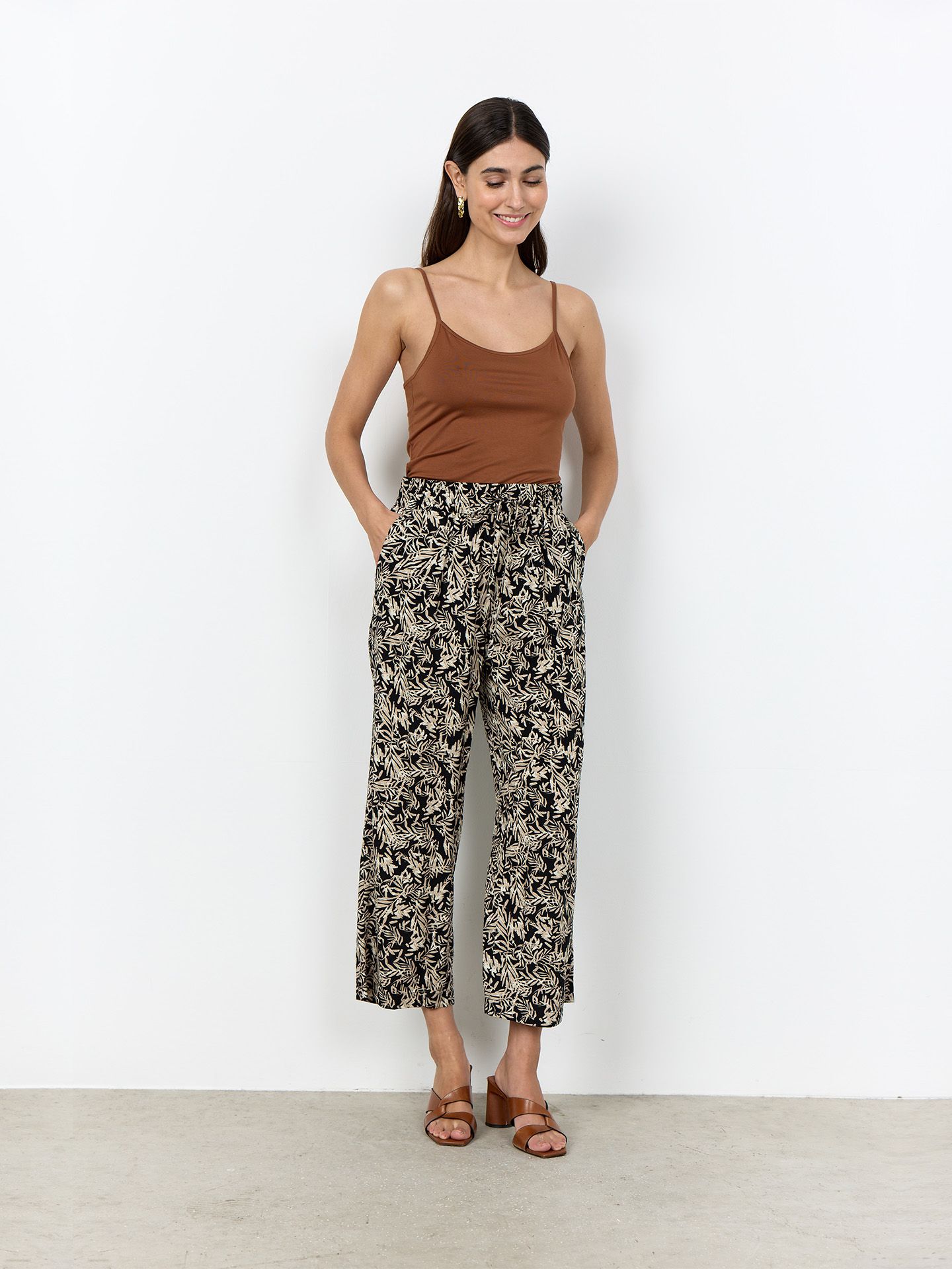 Soyaconcept Pantalon Faye 7/8 Zwart 00083497-7500