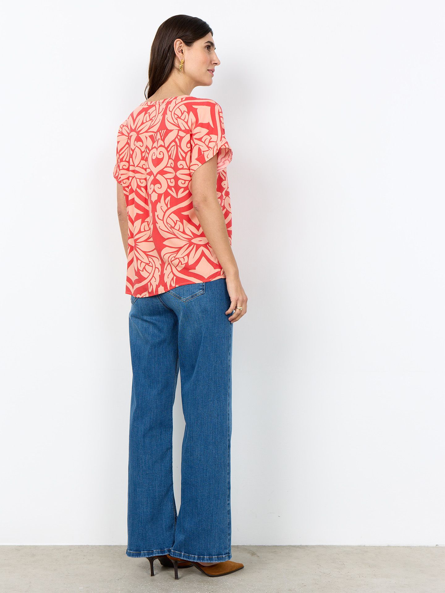 Soyaconcept Blouse Felone Koraal 00083498-3500