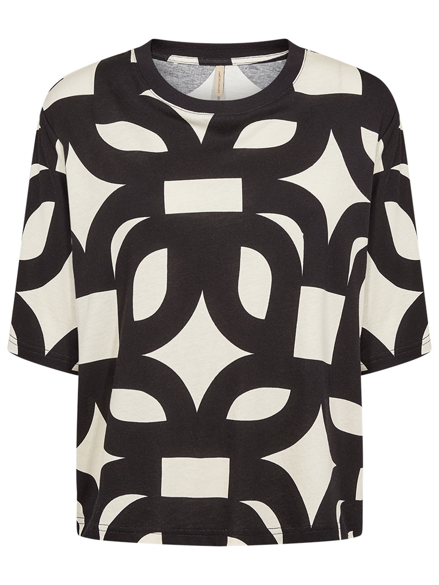 Soyaconcept T-shirt Felicity Zwart 00083500-7500