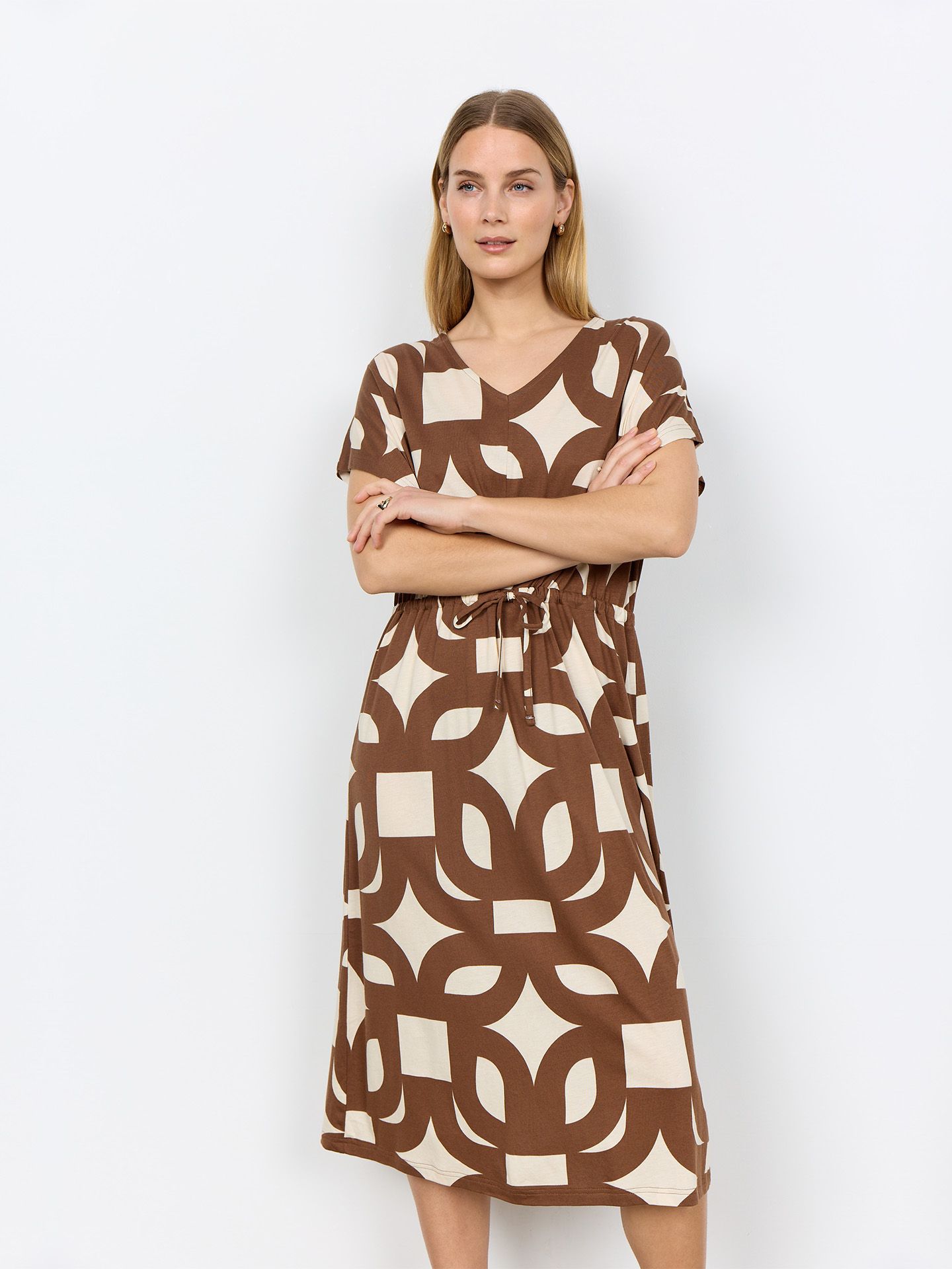 Soyaconcept Jurk Felicity Camel 00083501-2350