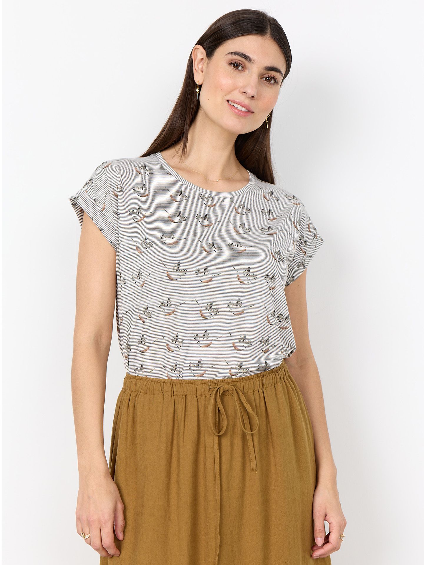 Soyaconcept T-shirt Galina Camel 00083505-2350