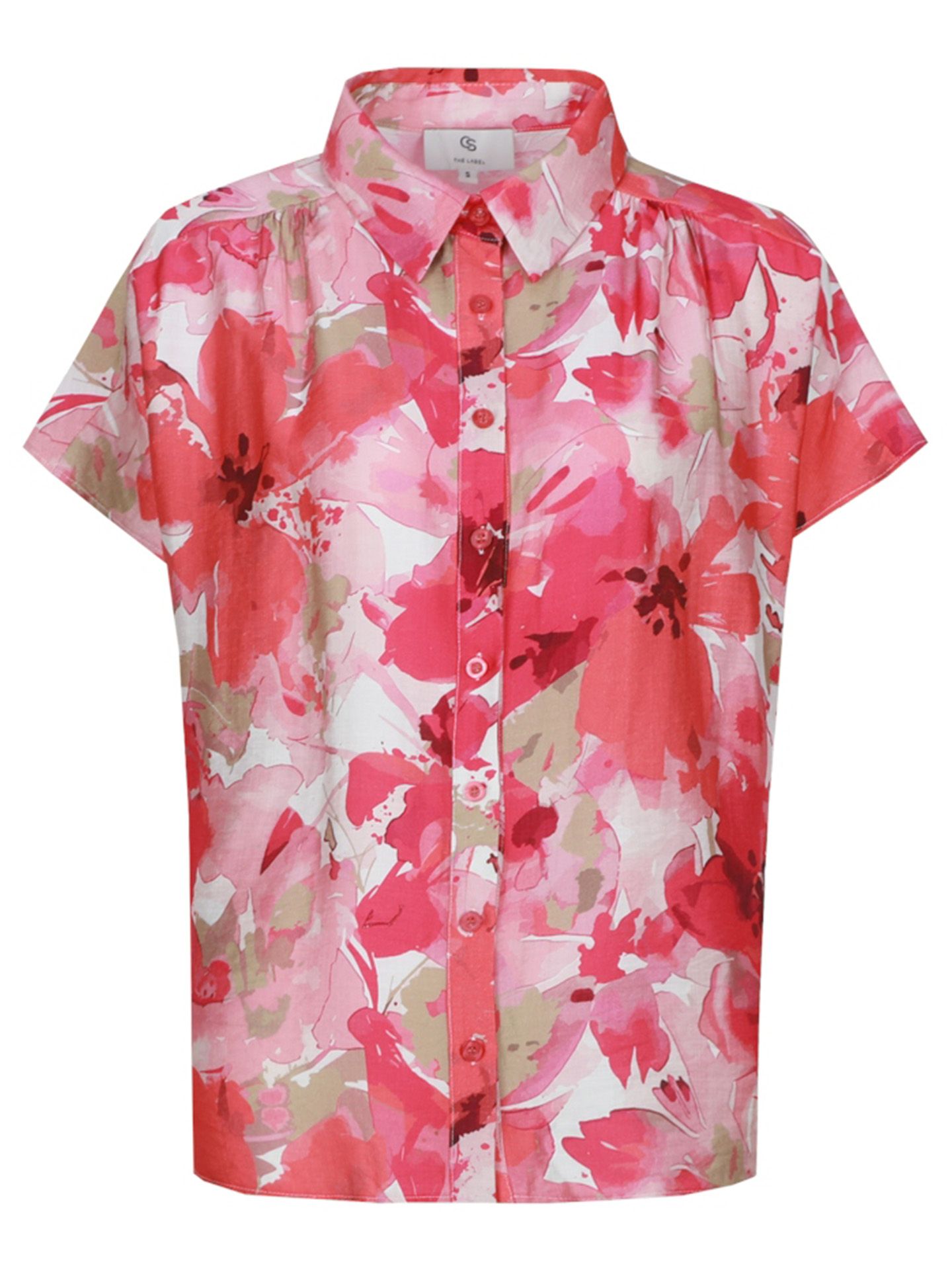 C&S The Label Blouse Lale Roze 00083508-4000