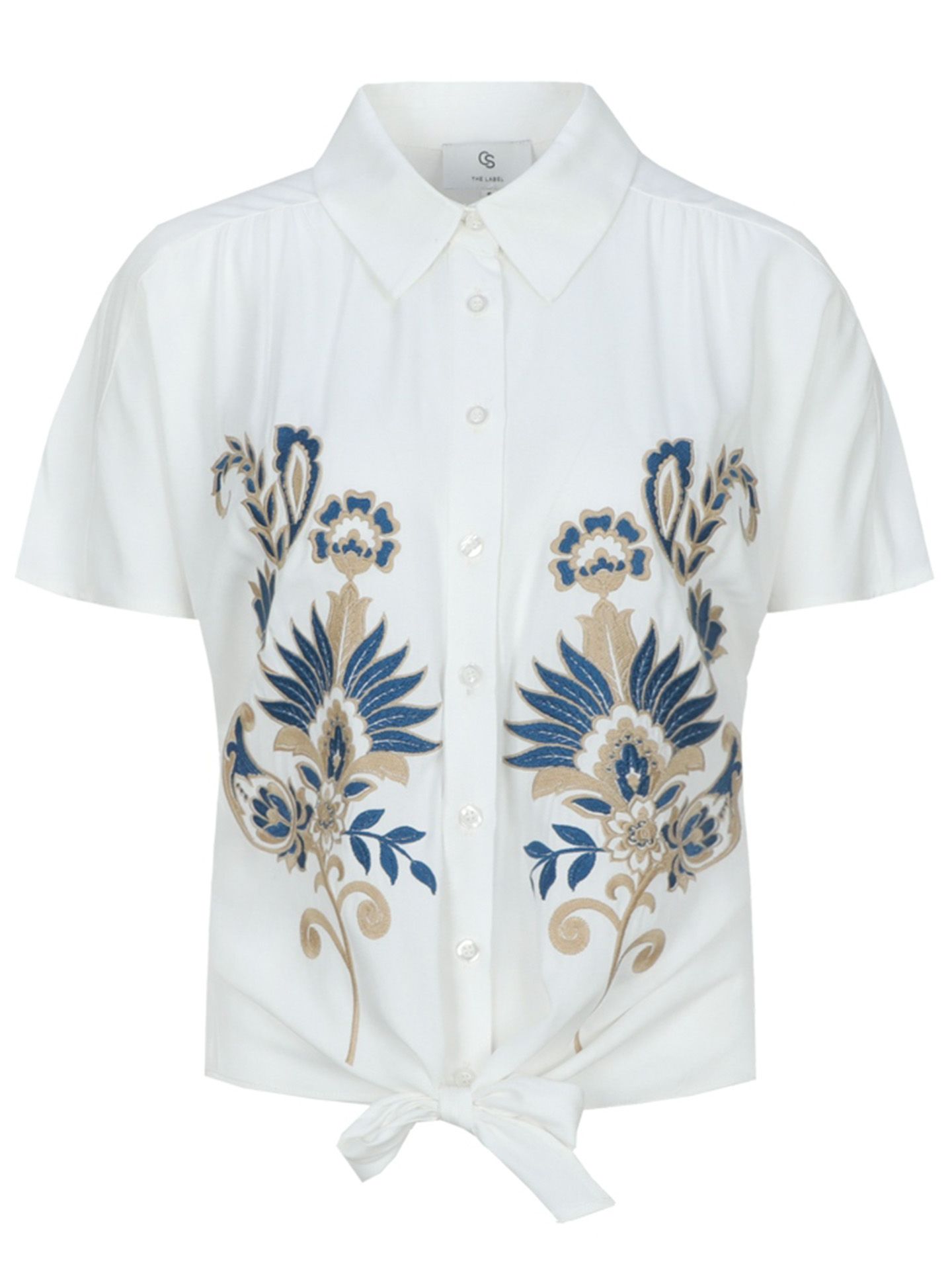 C&S The Label Blouse Liselott Off white 00083509-5050