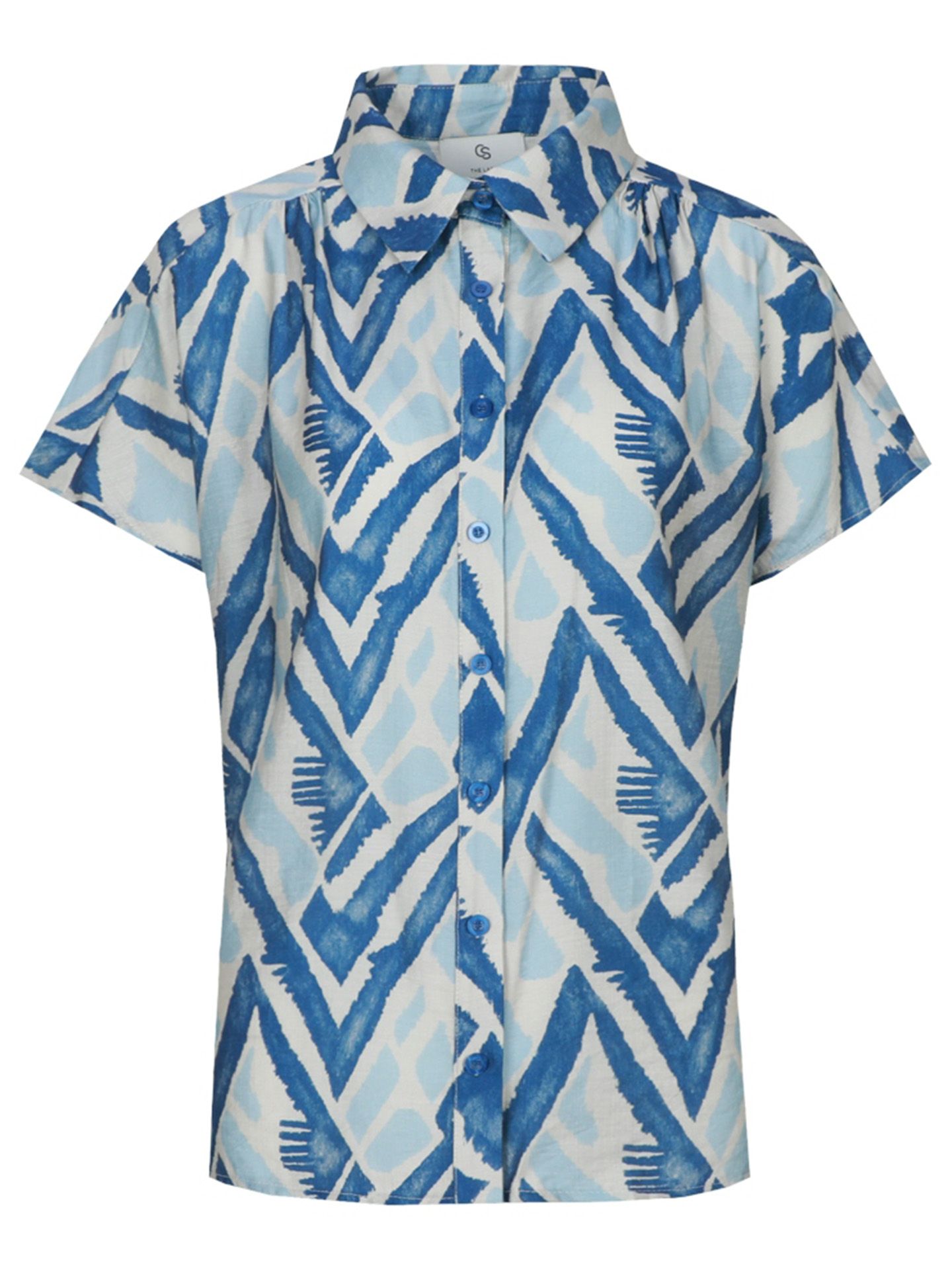 C&S The Label Blouse Lene Blauw 00083512-1350