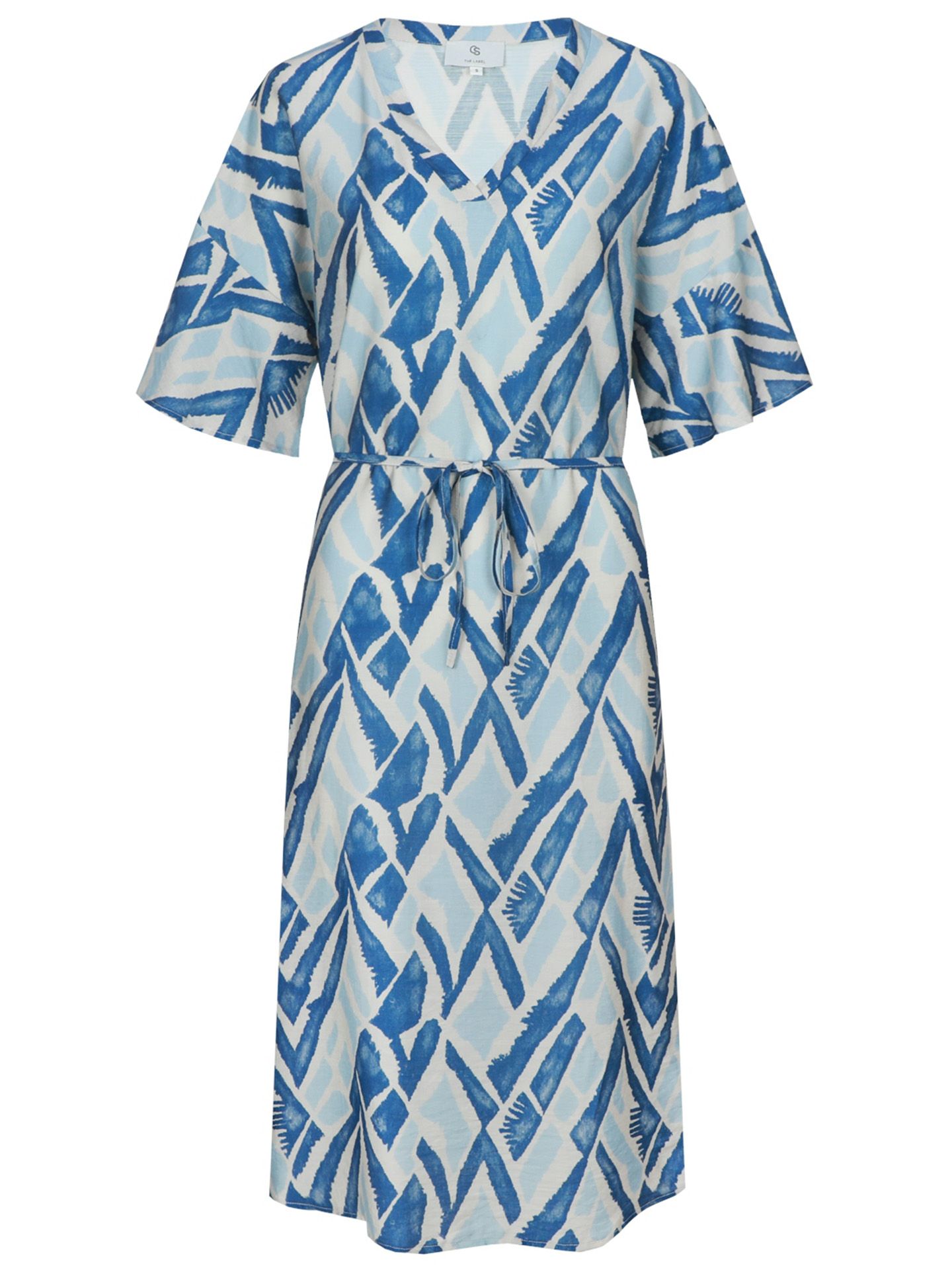 C&S The Label Jurk Dalma Blauw 00083513-1350