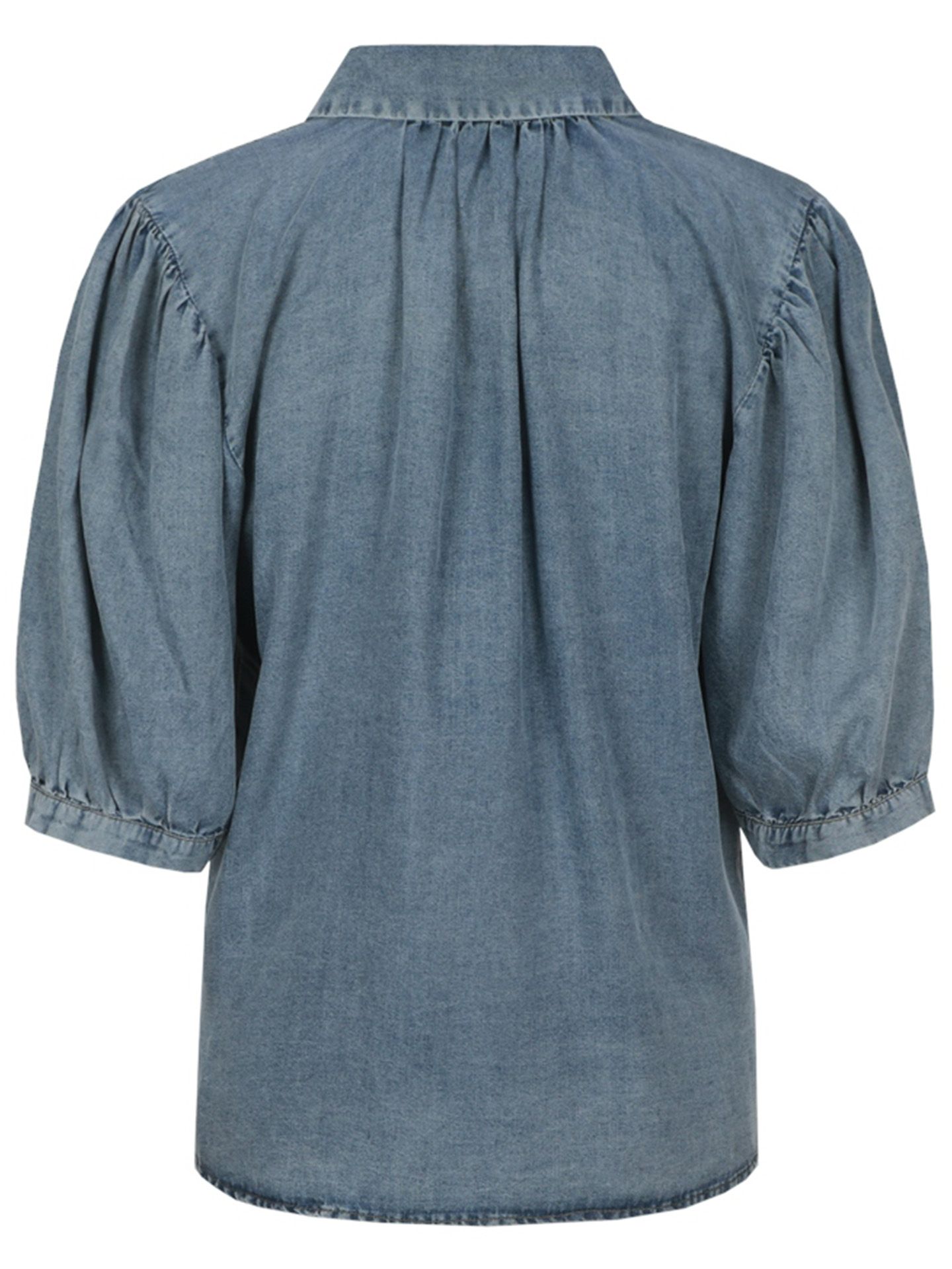 C&S The Label Blouse Laira Blauw 00083514-800