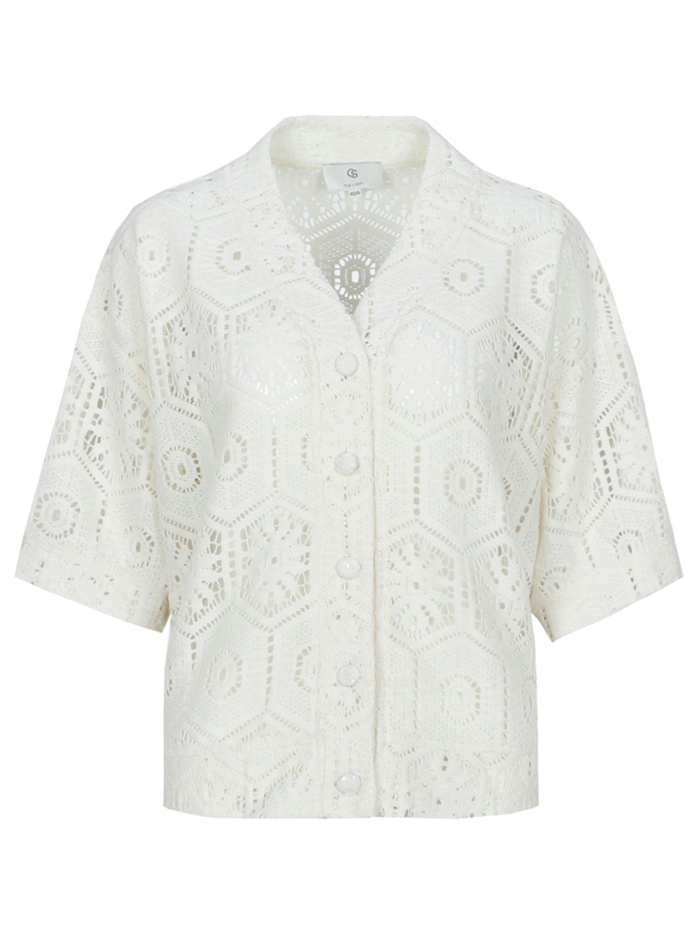 C&S The Label Vest Tola Off white 00083516-5000