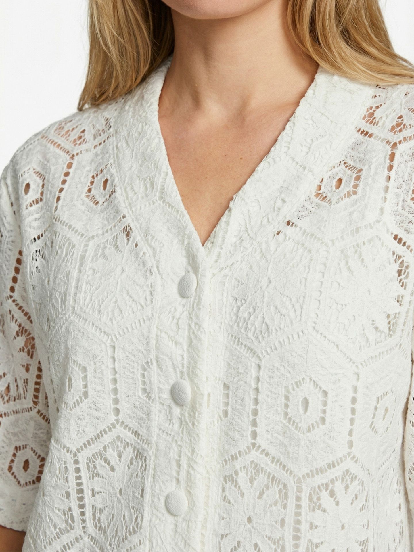 C&S The Label Vest Tola Off white 00083516-5000