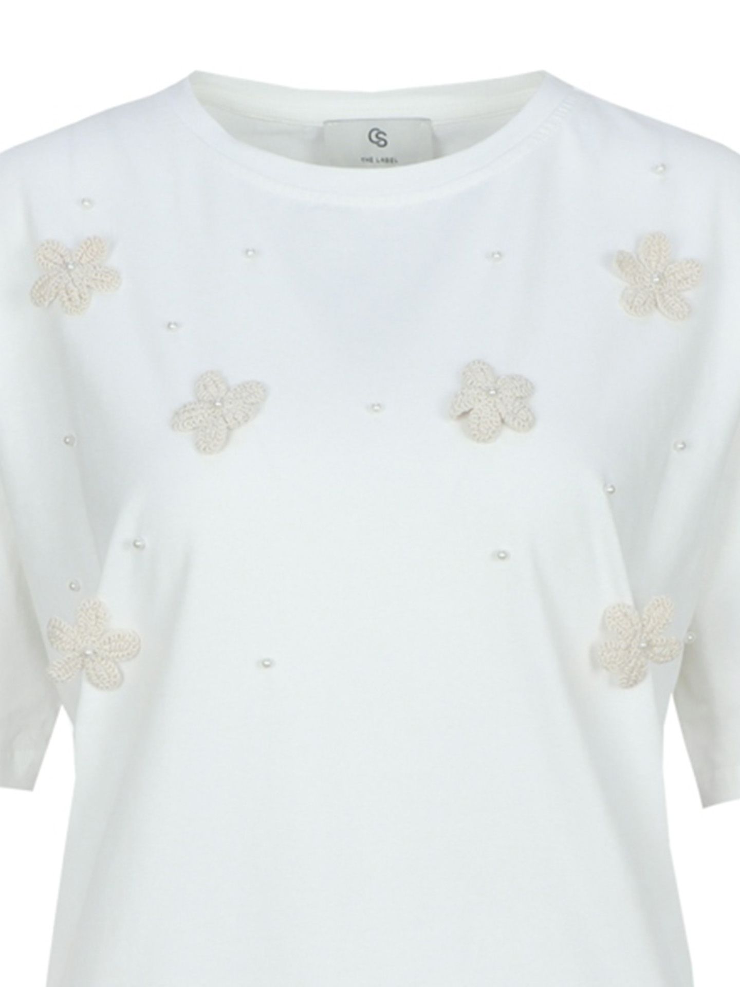 C&S The Label T-shirt Tavia Off white 00083518-5050