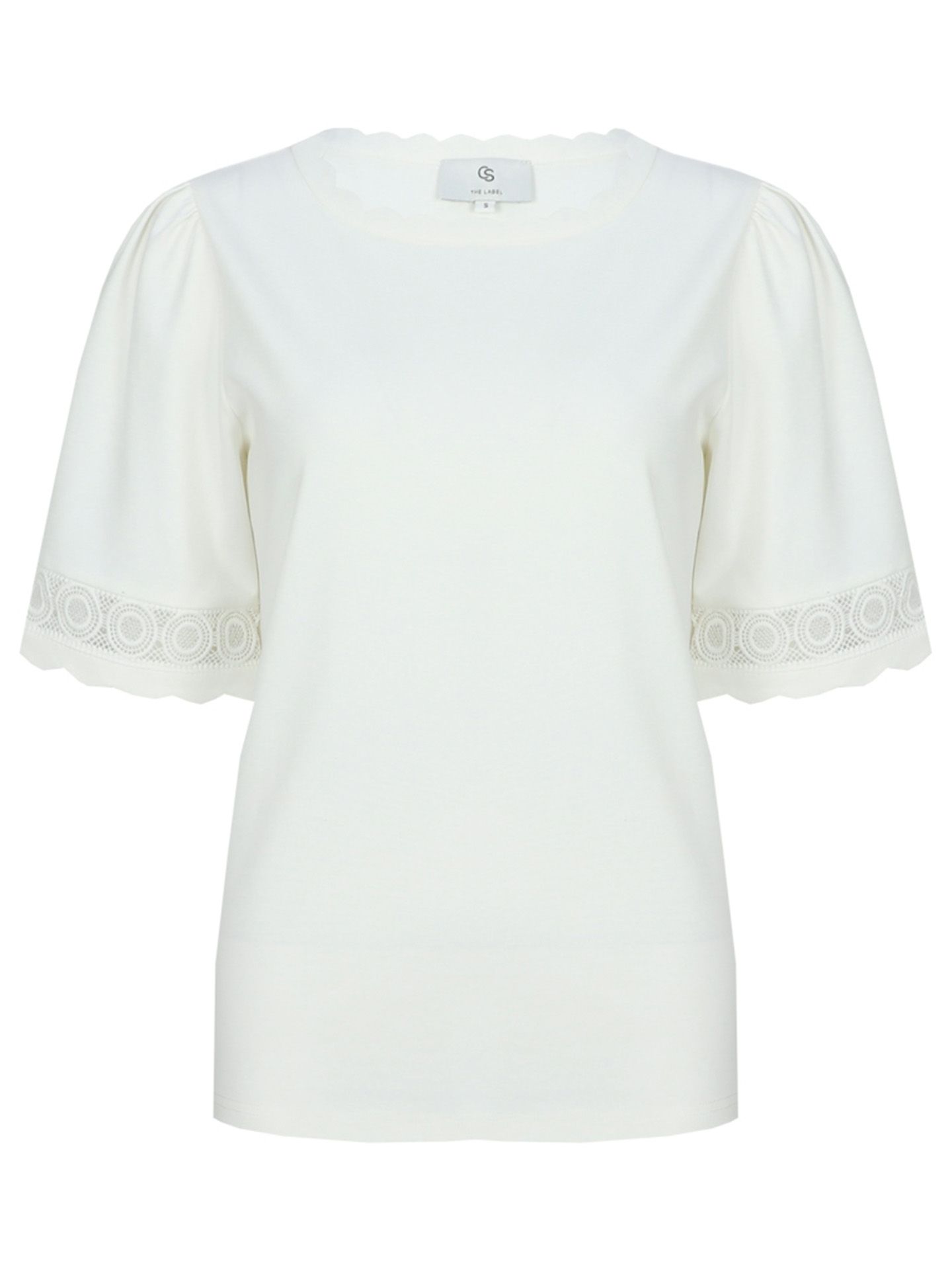 C&S The Label T-shirt Thessa Off white 00083520-5050