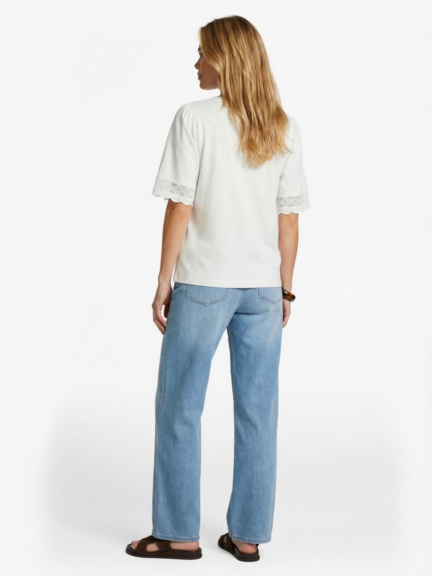 C&S The Label T-shirt Thessa Off white 00083520-5050