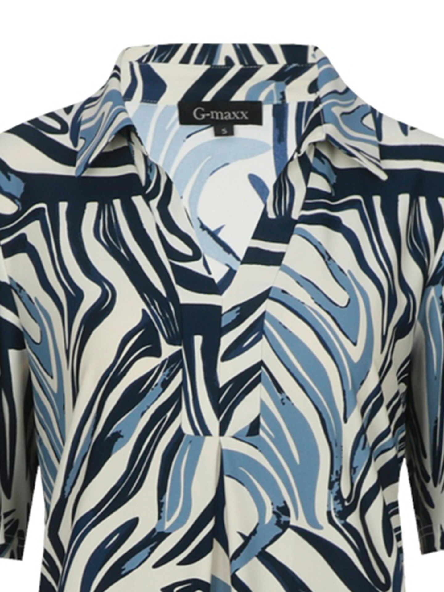 G-Maxx Jurk Alette Blauw 00083526-1500