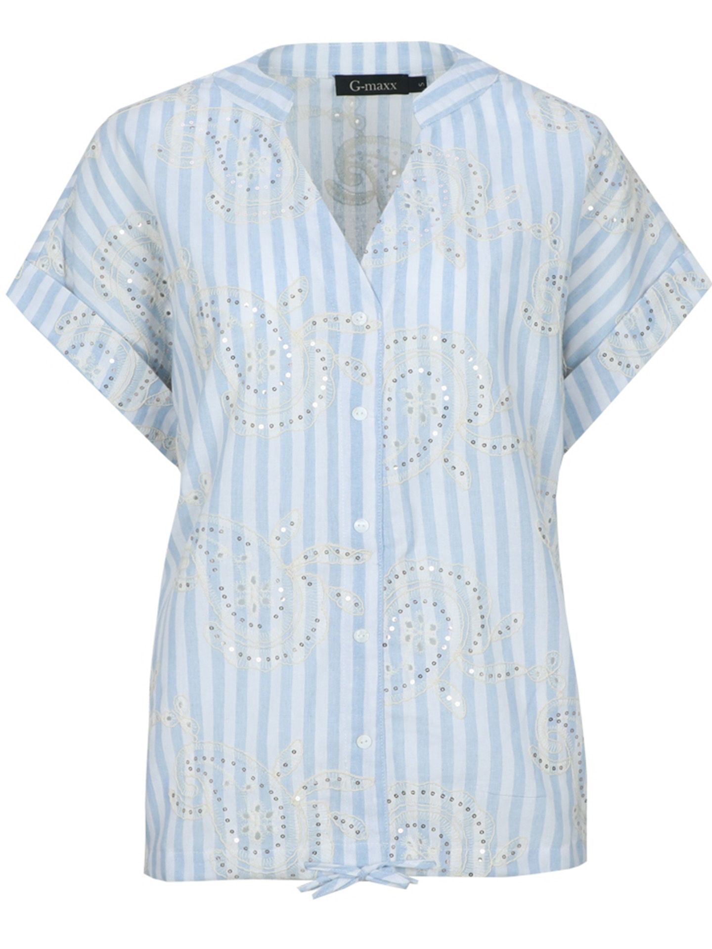 G-Maxx Blouse Hekla Blauw 00083527-1600