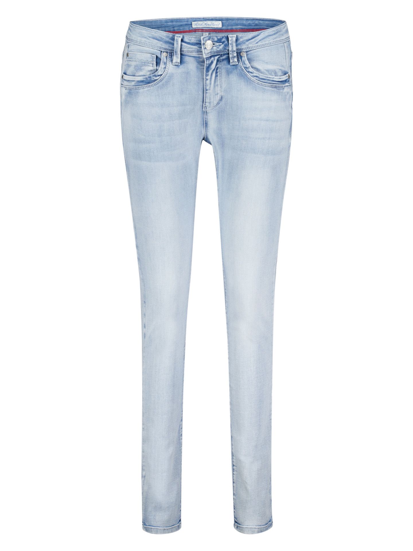Red Button Skinny Jeans Jimmy Blauw 00083529-500