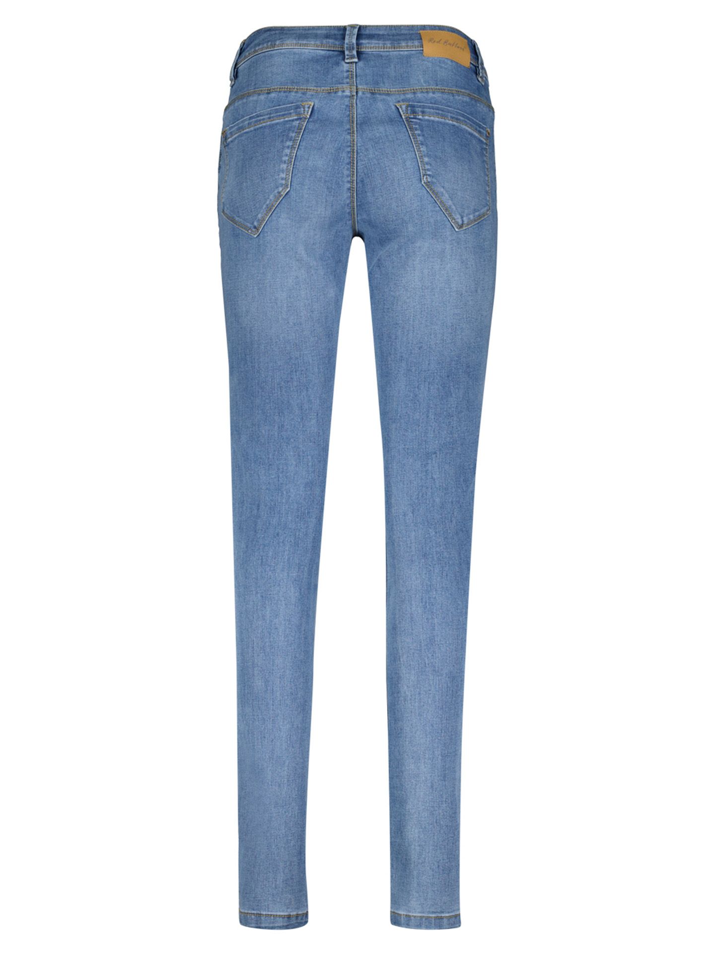 Red Button Skinny Jeans Jimmy Blauw 00083530-748