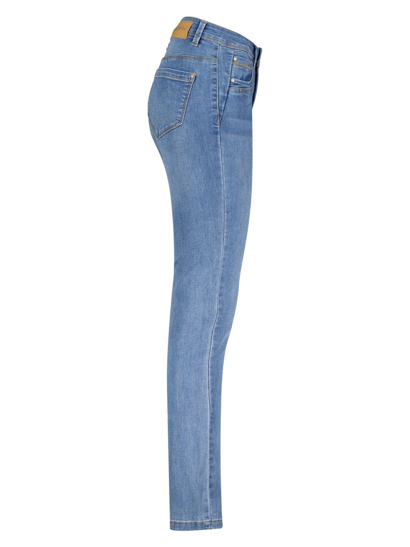 Red Button Skinny Jeans Jimmy Blauw 00083530-748