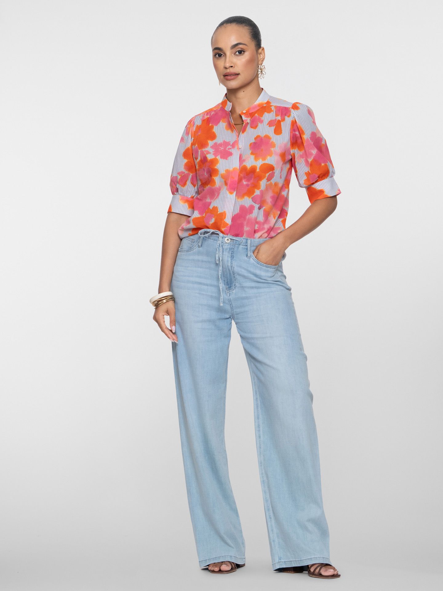 Geisha Straight Jeans Senna Blauw 00083531-500