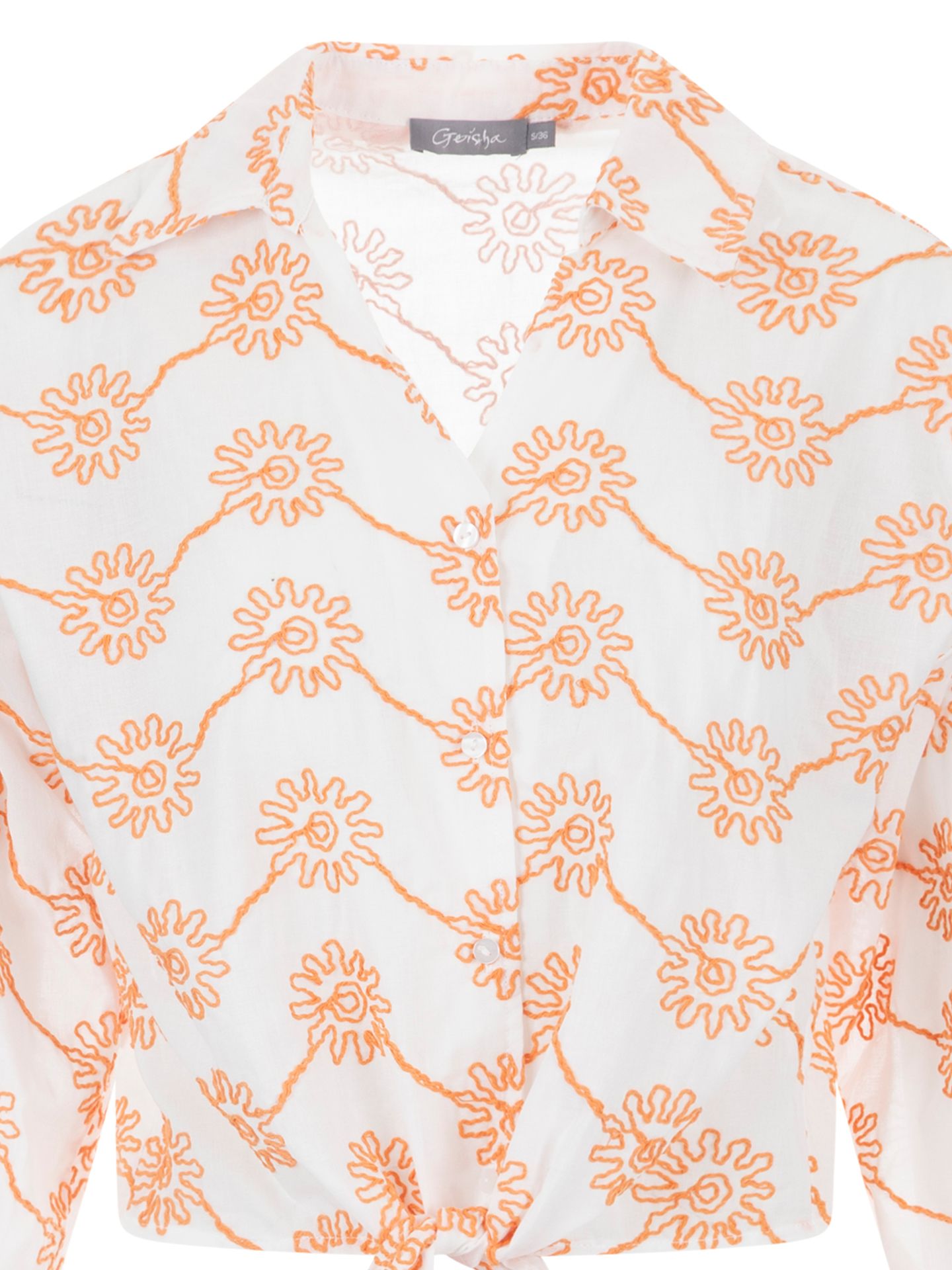 Geisha Blouse Pien Off white 00083534-5050