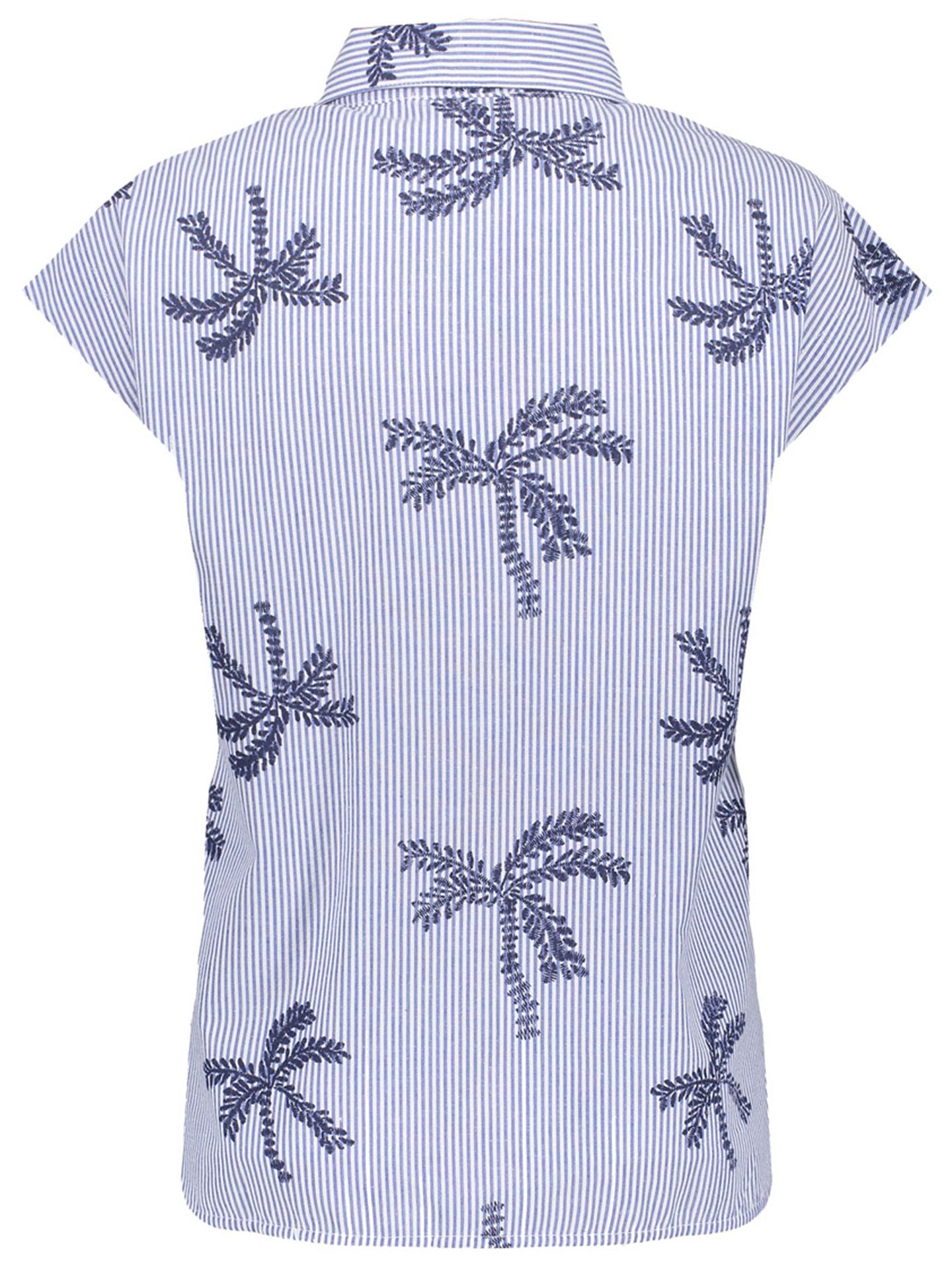 Geisha Blouse Marieke Blauw 00083535-1500