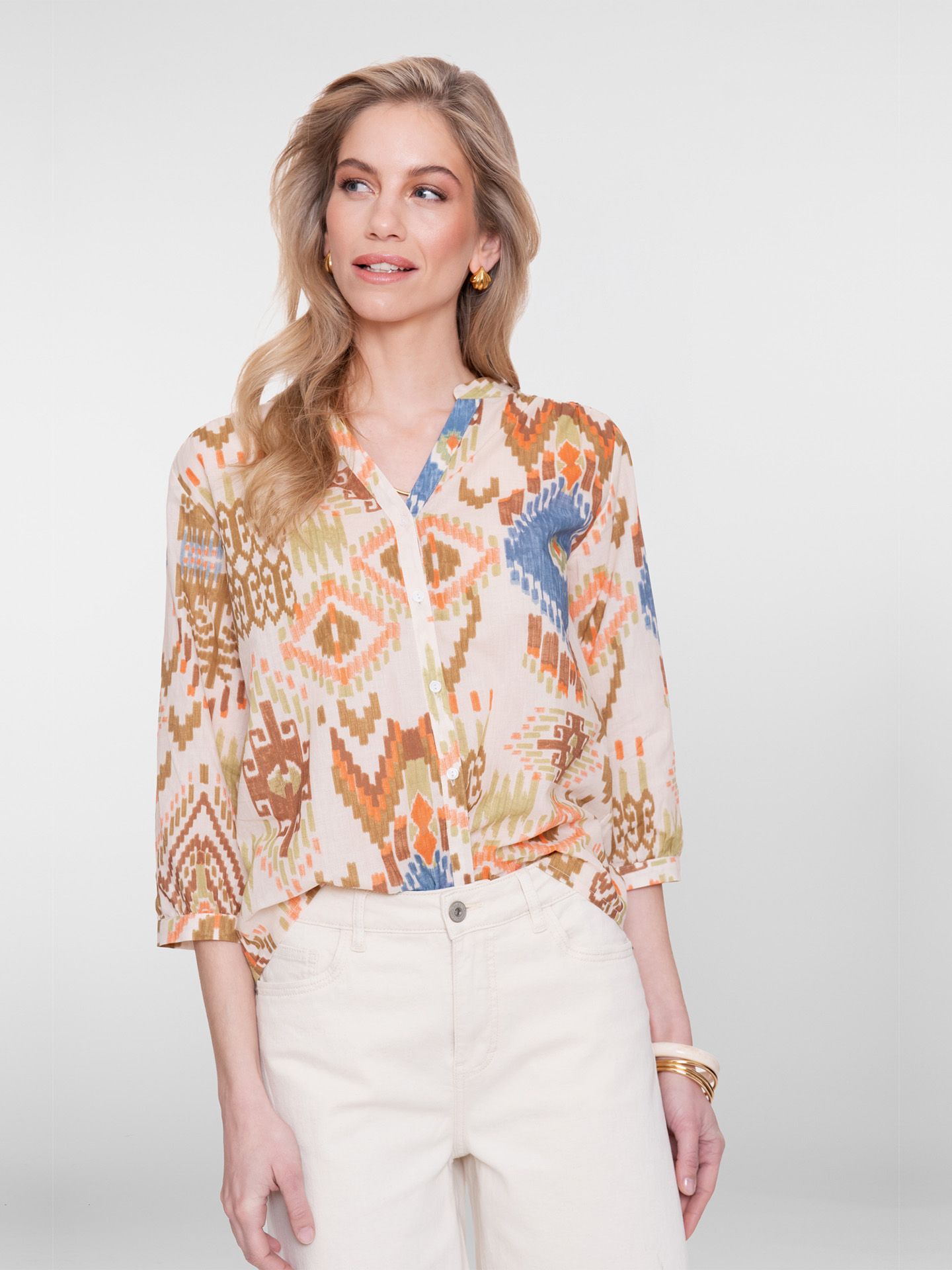 Geisha Blouse Holly Oranje 00083537-3200