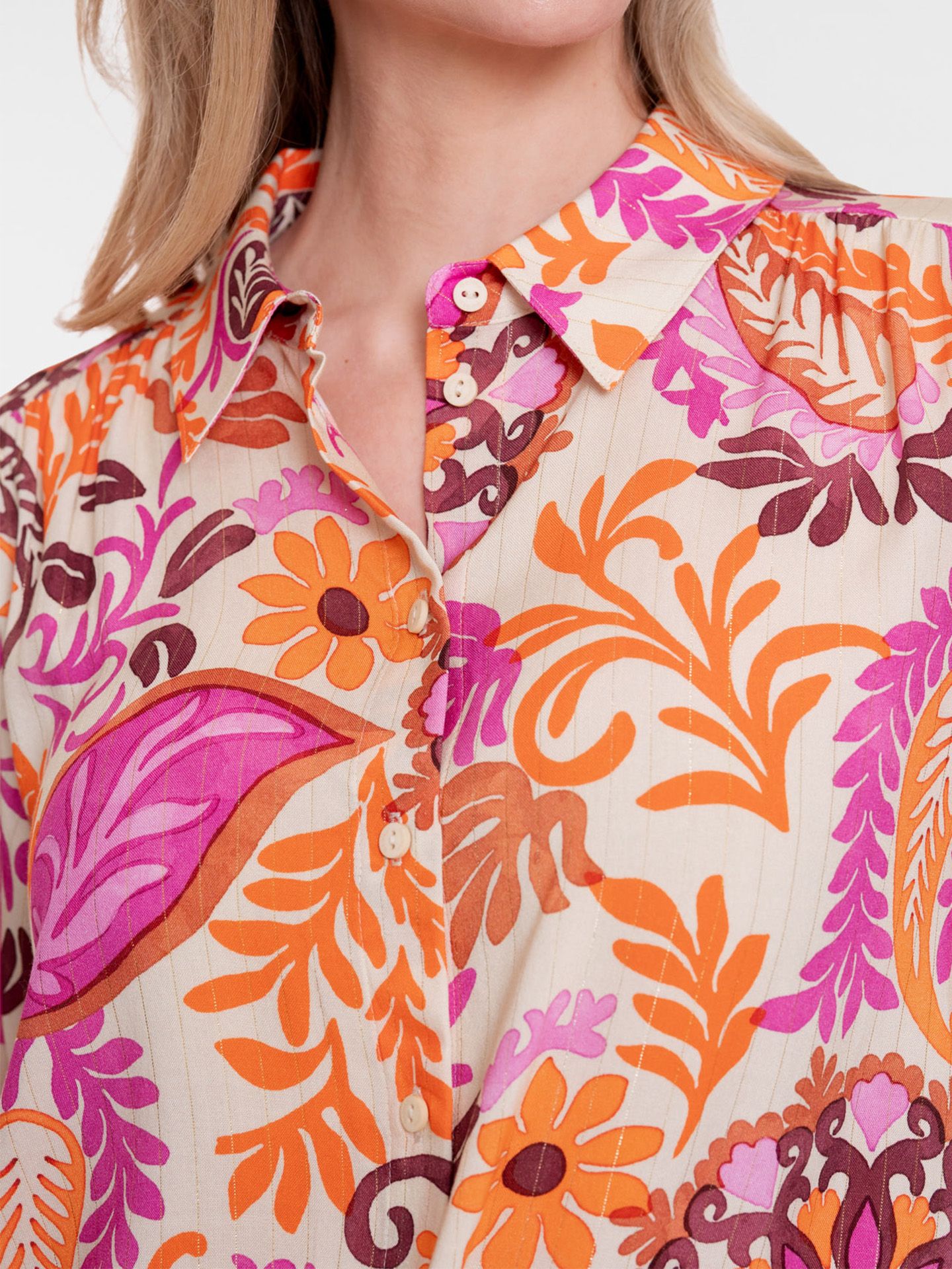 Geisha Blouse Kamilla Oranje 00083540-3200