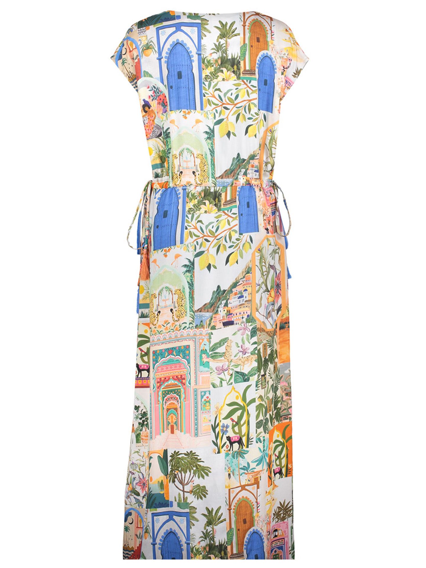 Geisha Jurk Sam Blauw 00083543-1200