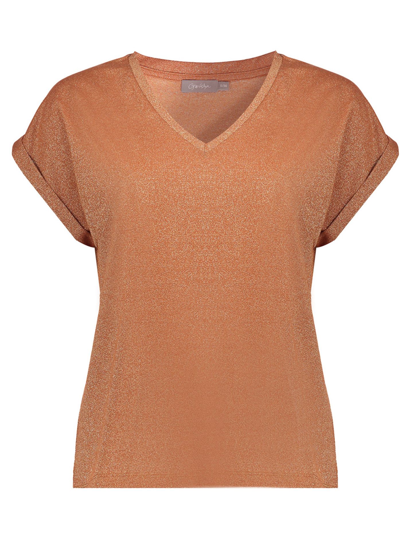 Geisha T-shirt Betty Oranje 00083547-3300