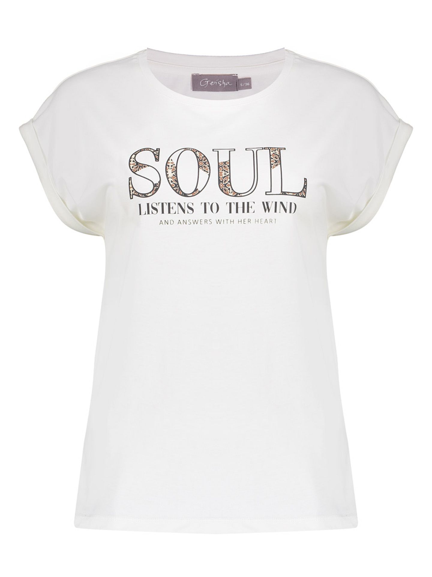 Geisha T-shirt Hanne Off white 00083548-5050