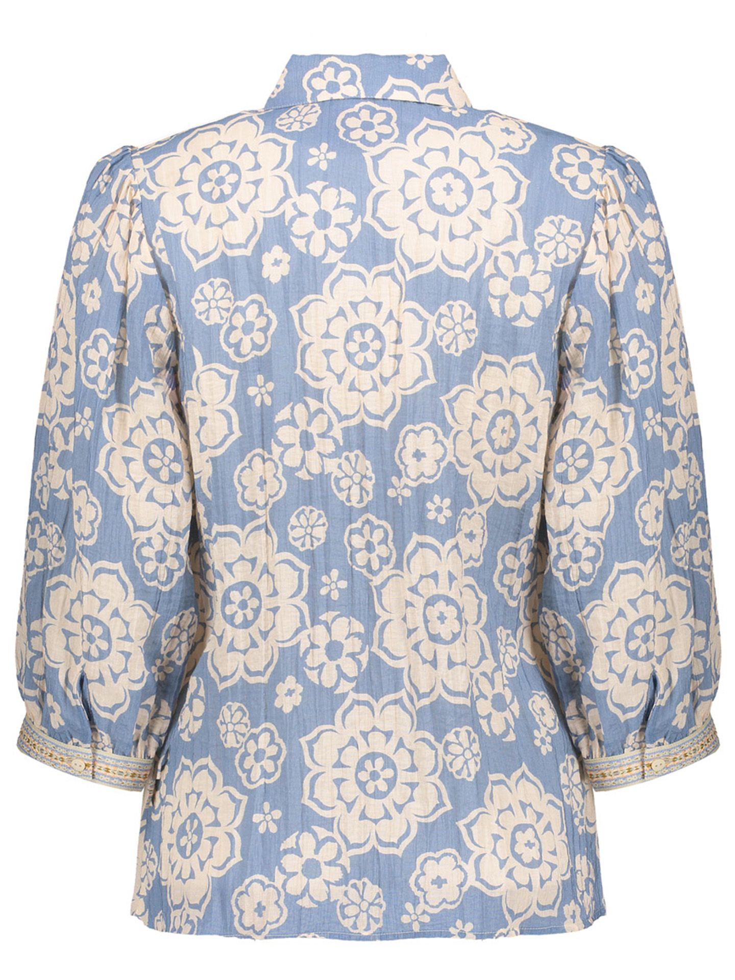Geisha Blouse Louise Blauw 00083551-1350