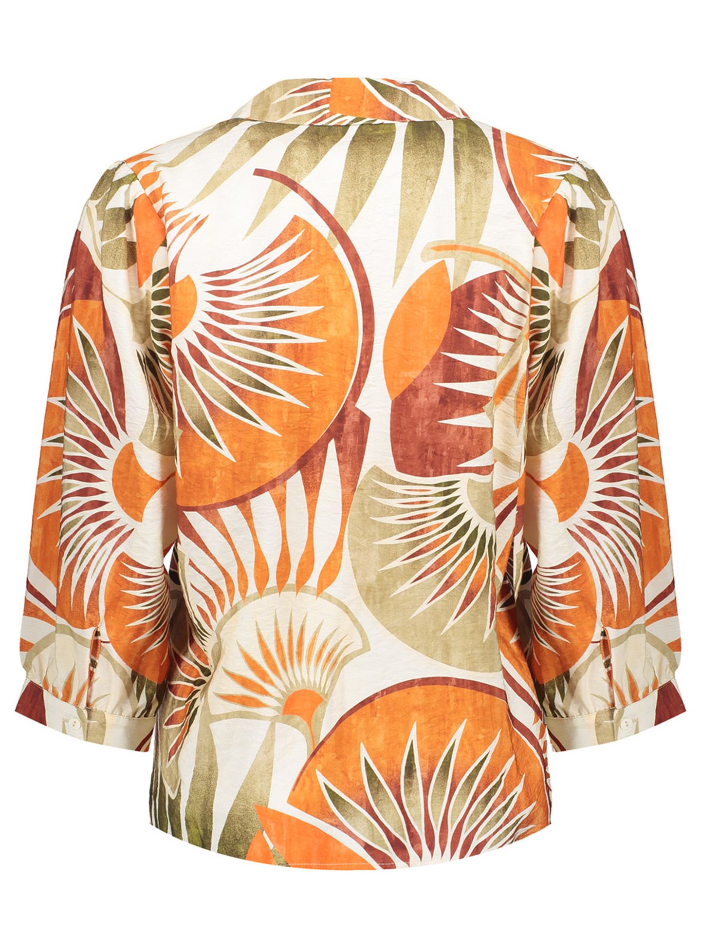 Geisha Blouse Yente Groen 00083552-6310