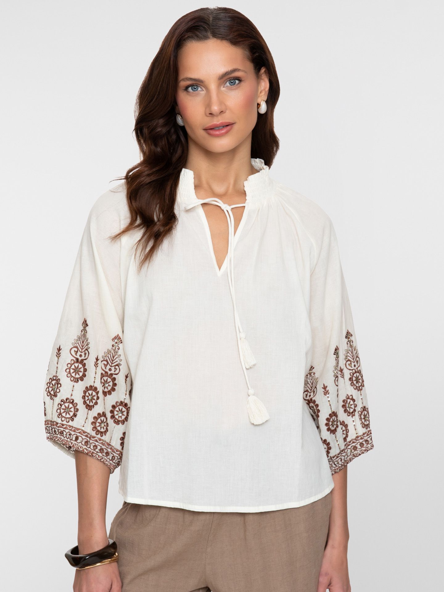 Geisha Blouse Stella Off white 00083565-5050