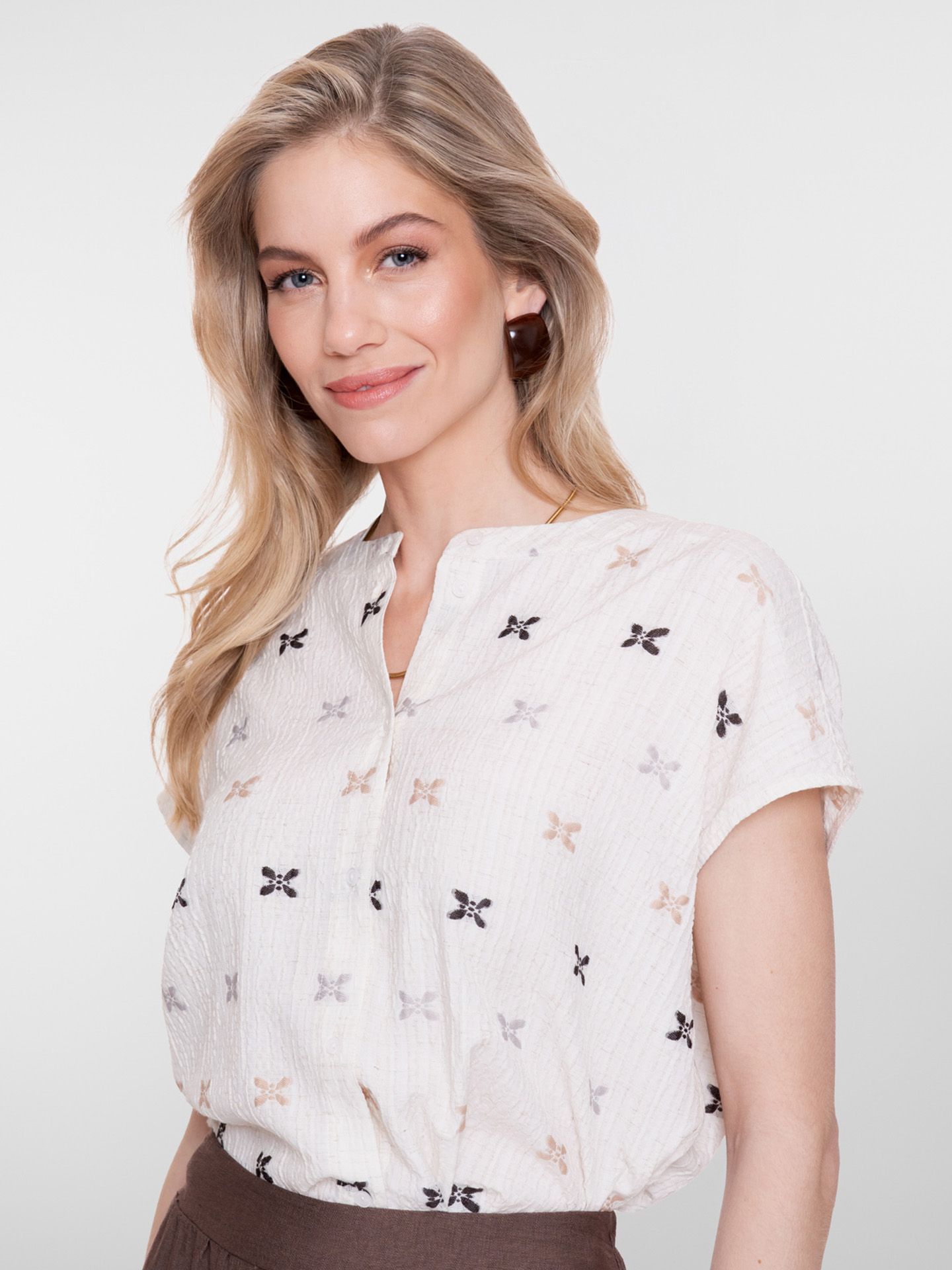 Geisha Blouse Kimmy Beige 00083567-5200