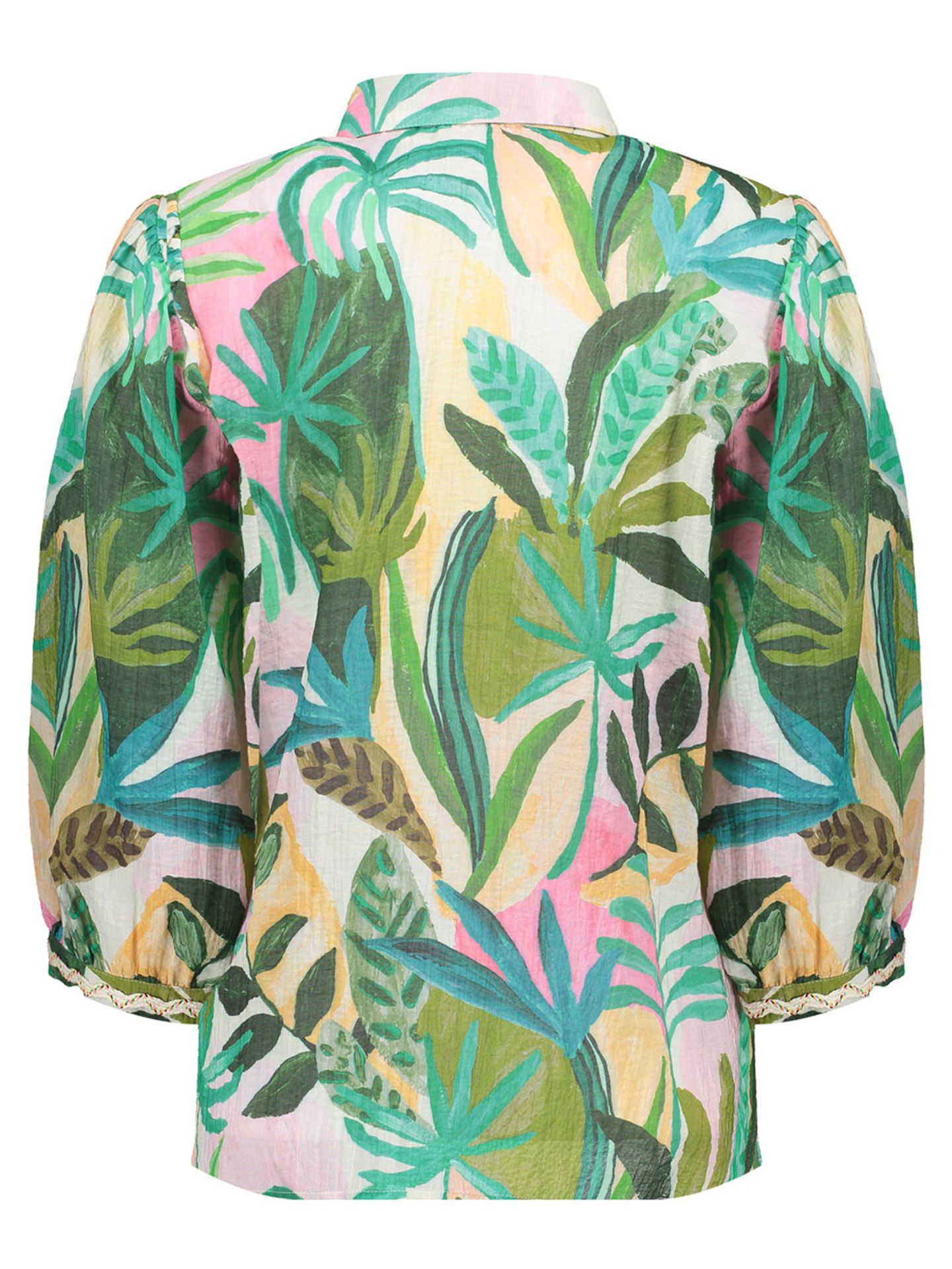 Geisha Blouse Bo Groen 00083568-6310