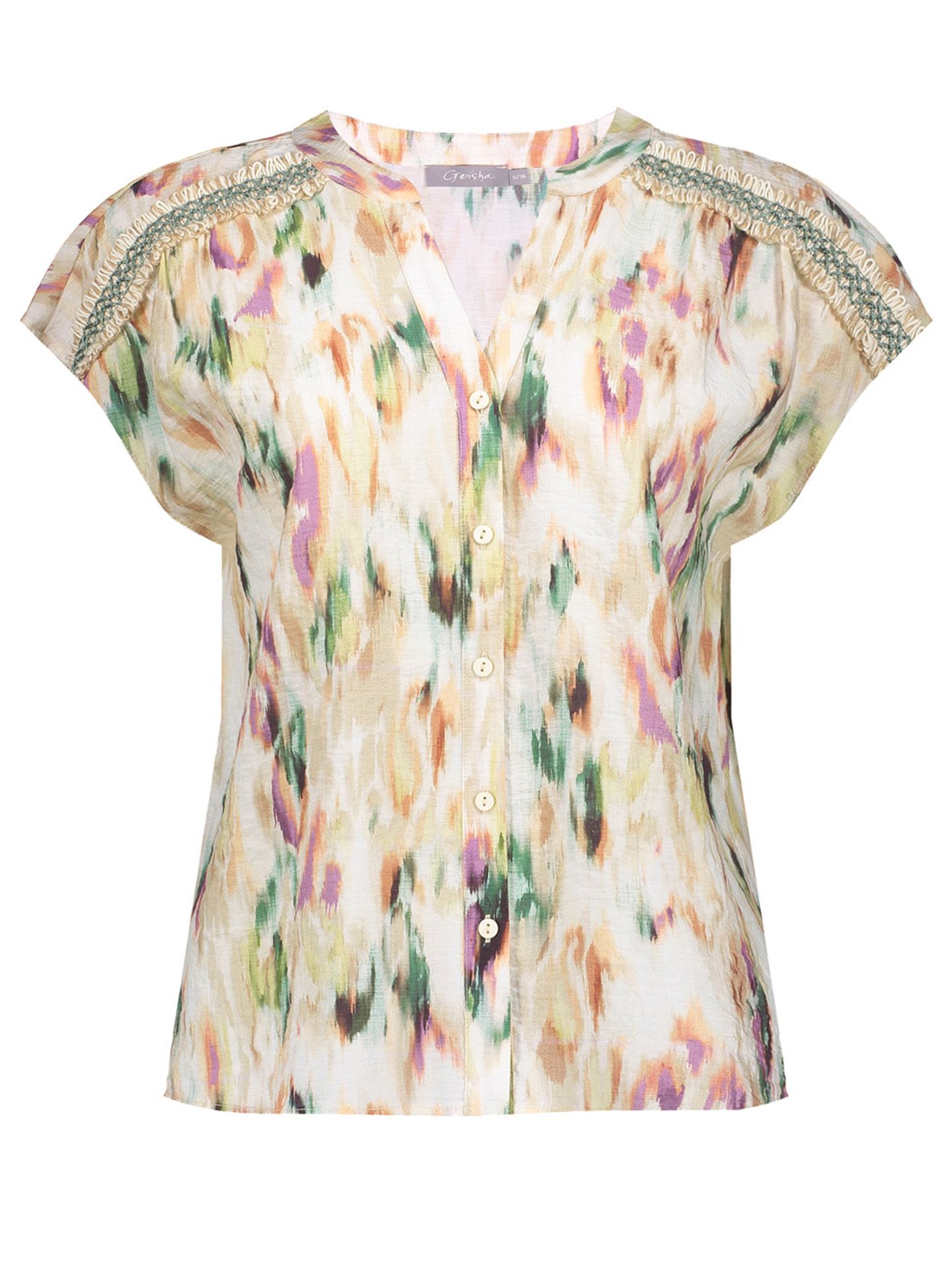 Geisha Blouse Mikky Blauw 00083570-1200