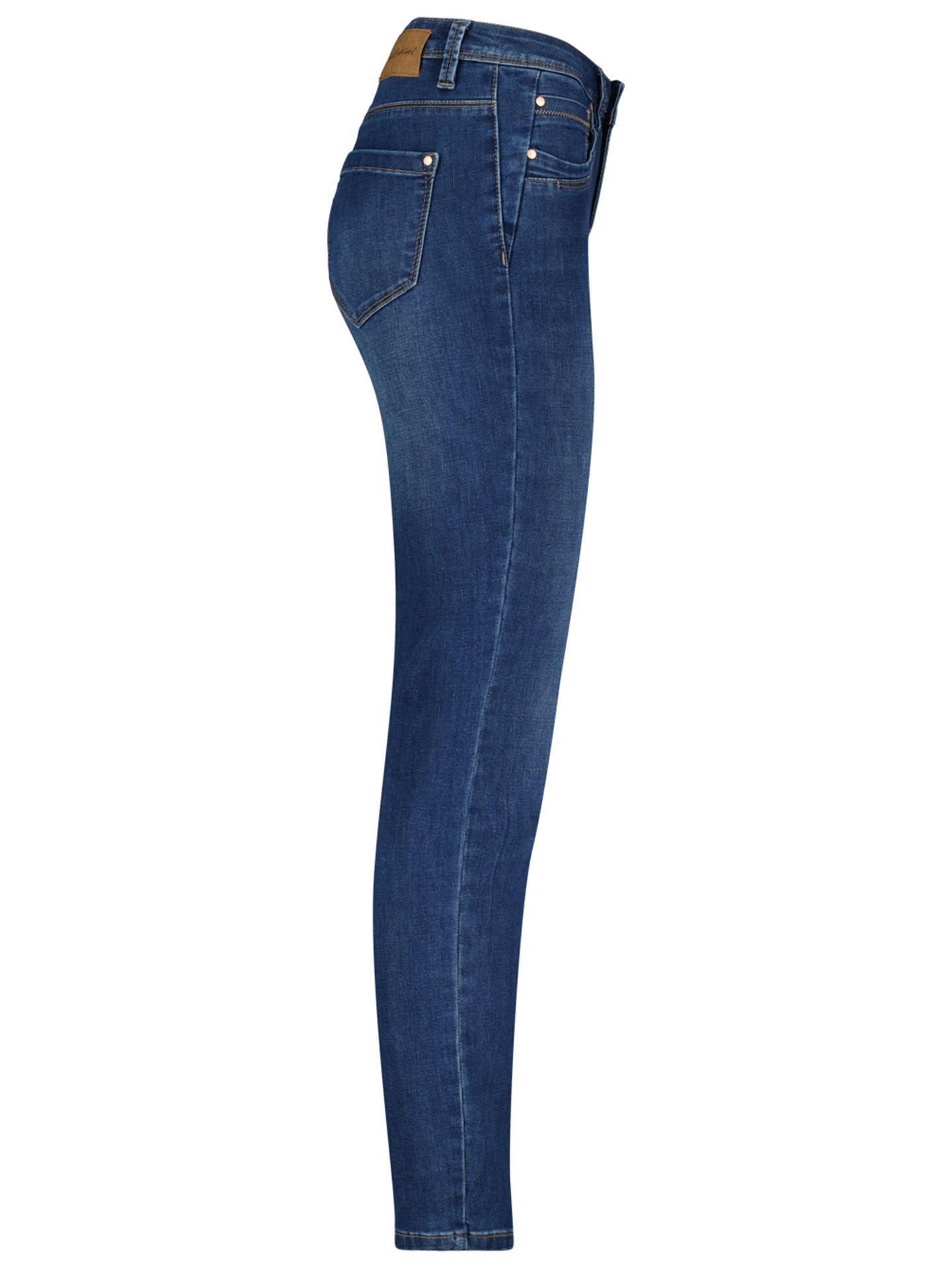 Red Button Skinny Jeans Jimmy Blauw 00083584-770