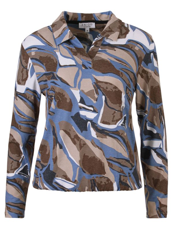 Enjoy Womenswear Shirt Roos Blauw 2900080200032