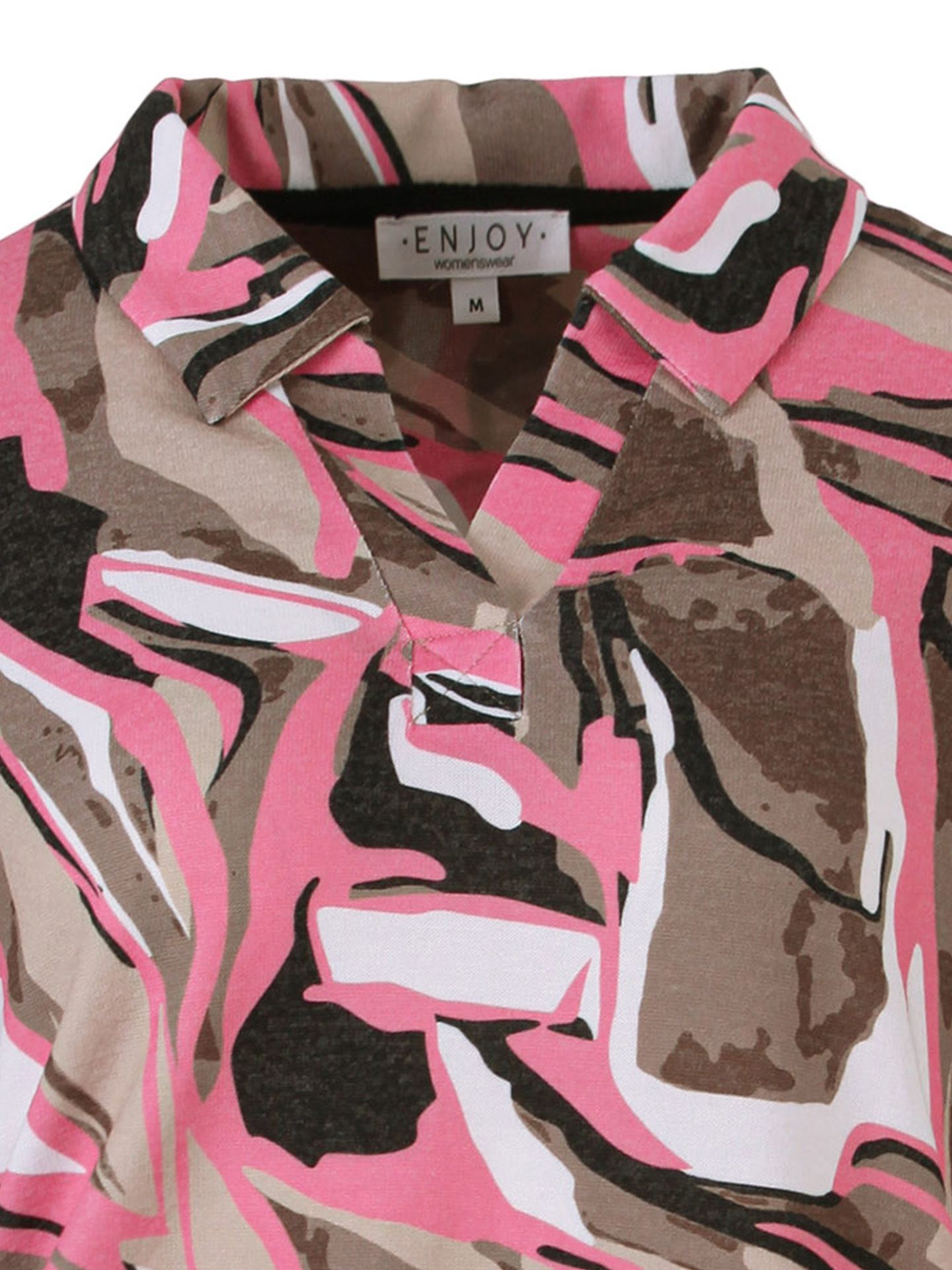 Enjoy Womenswear Shirt Roos Roze 00083586-3900
