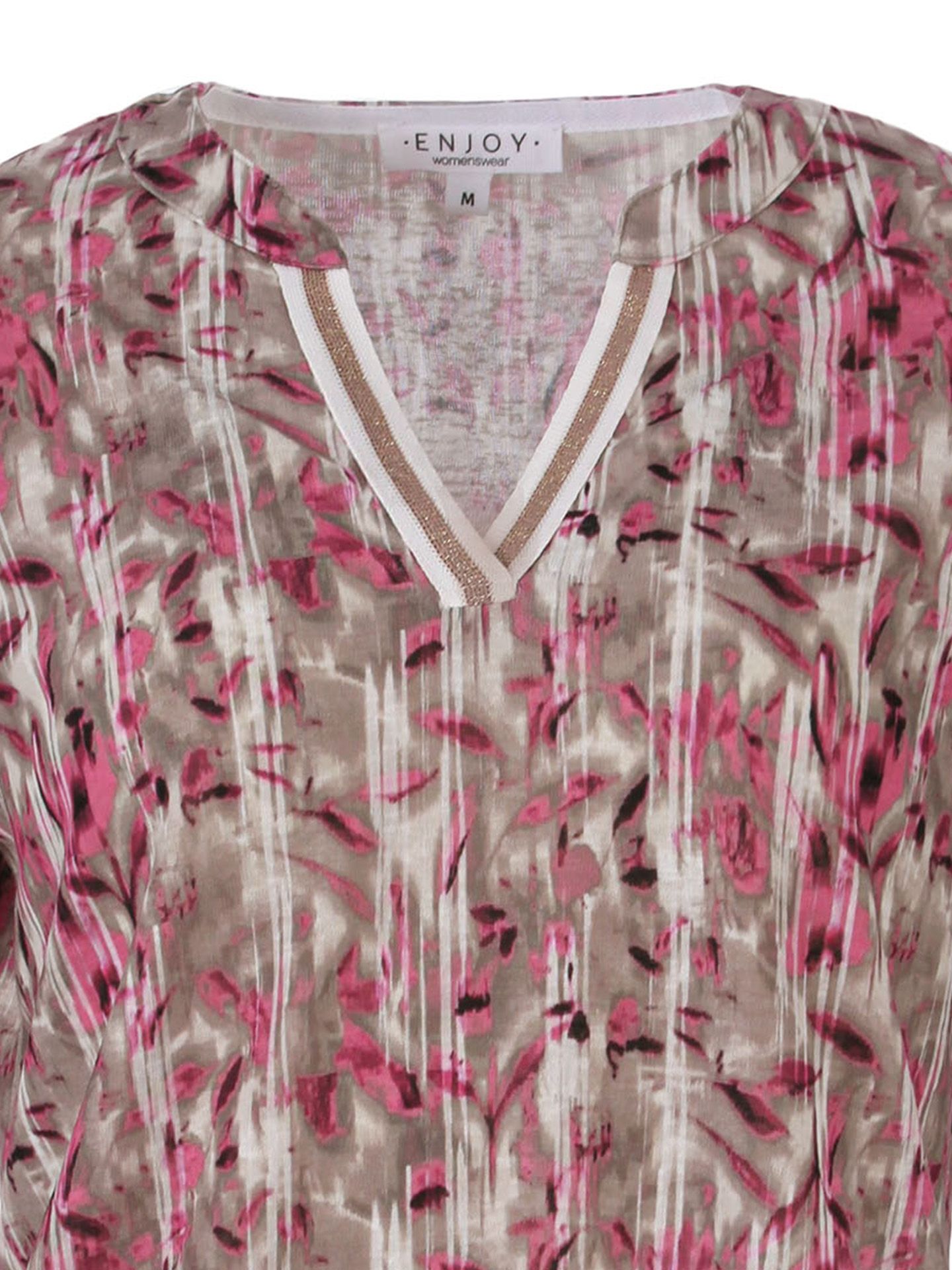 Enjoy Womenswear Shirt Marijke Roze 00083592-3900