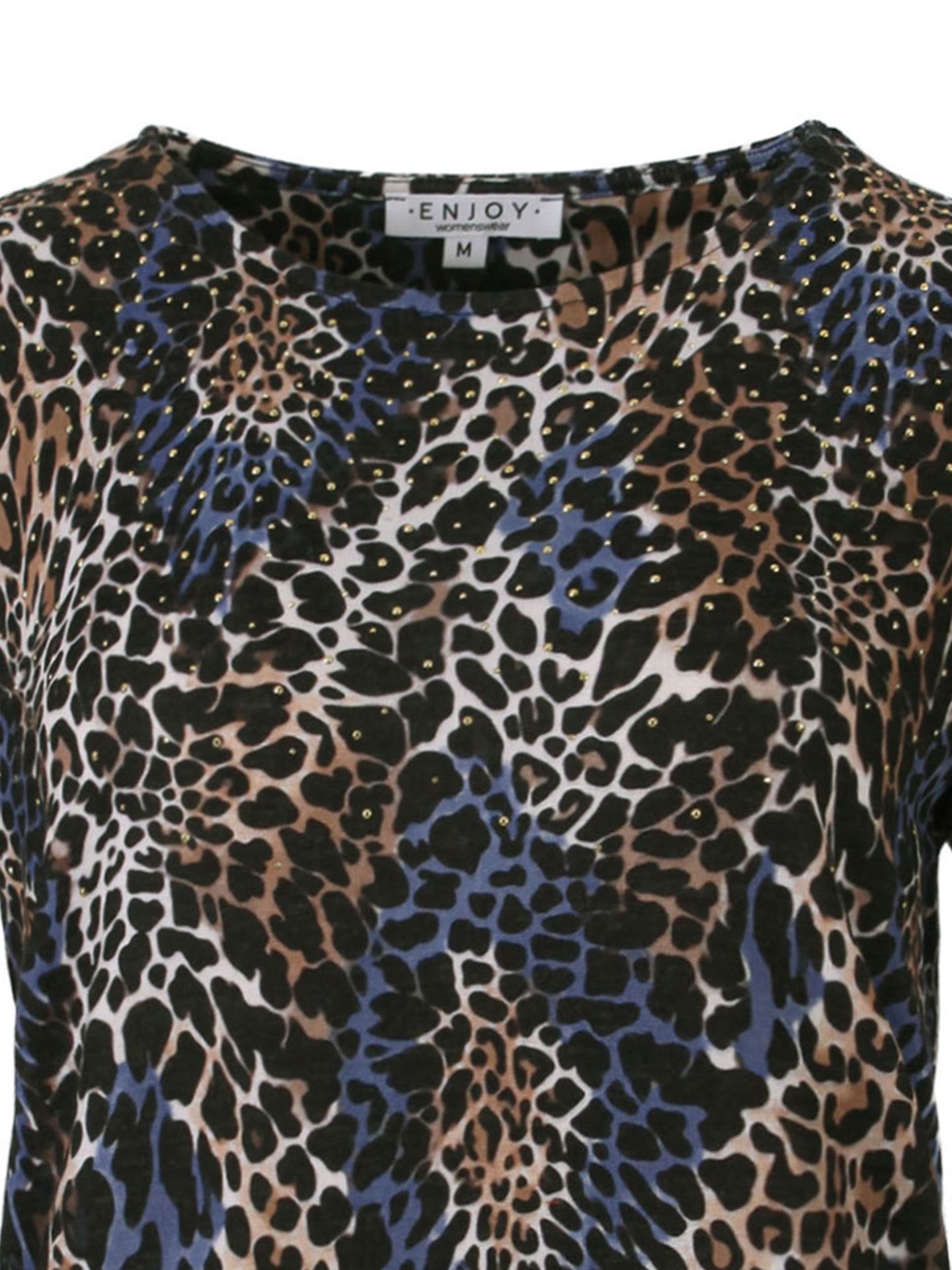 Enjoy Womenswear Shirt Froukje Blauw 00083594-1300