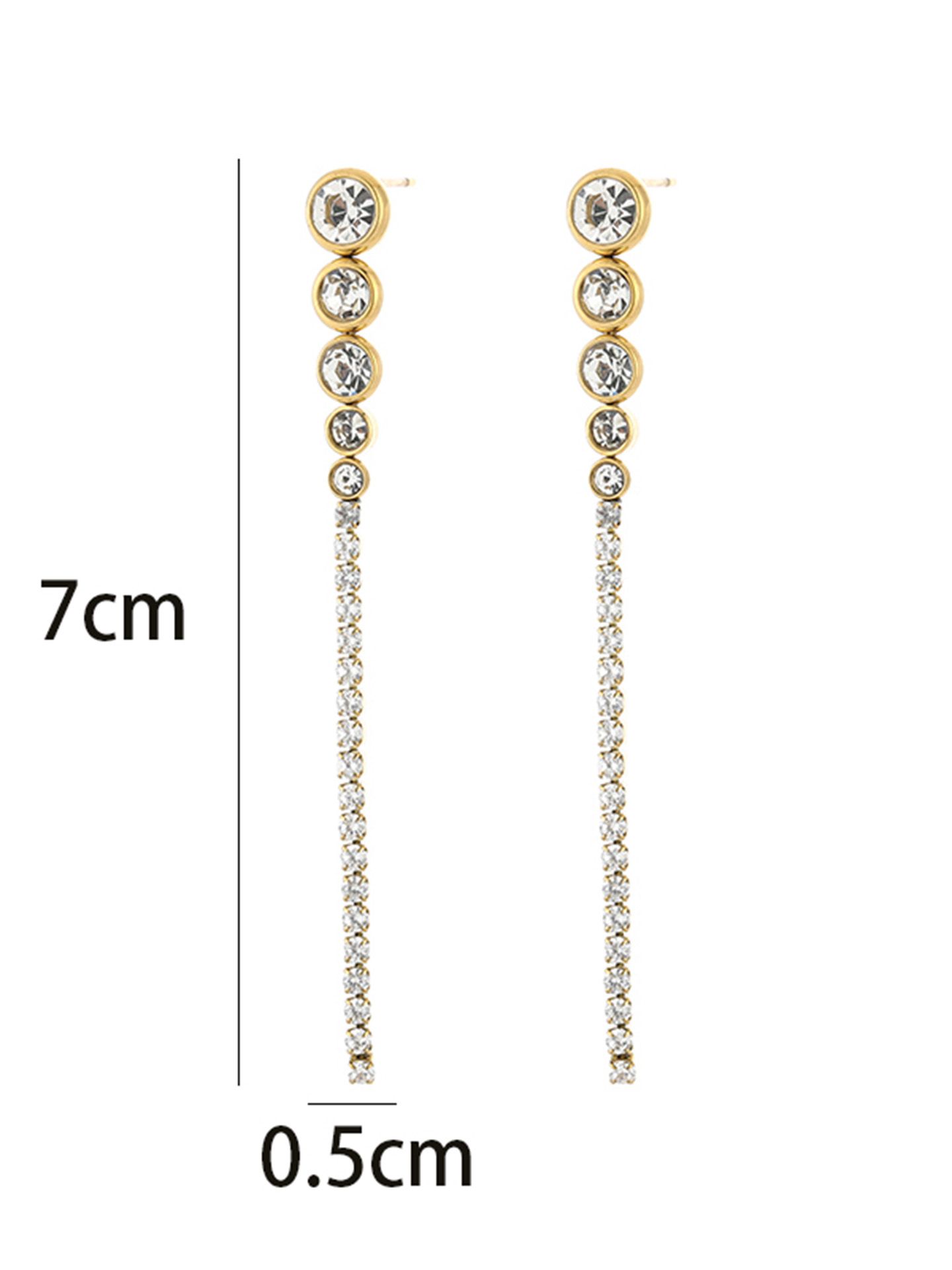 Schijvens mode Oorbel Dionne Goud 00083606-2400