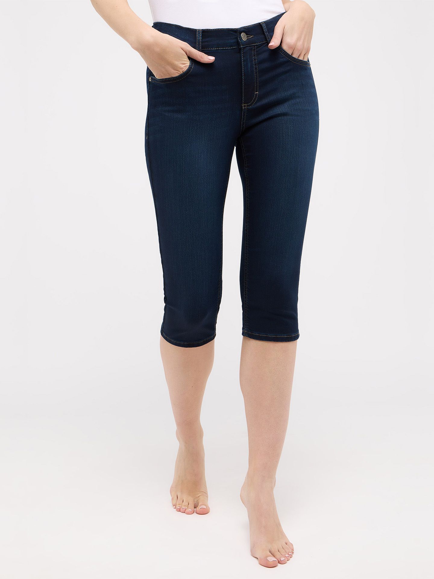 Angels Capri Jeans Anna Blauw 00083607-581