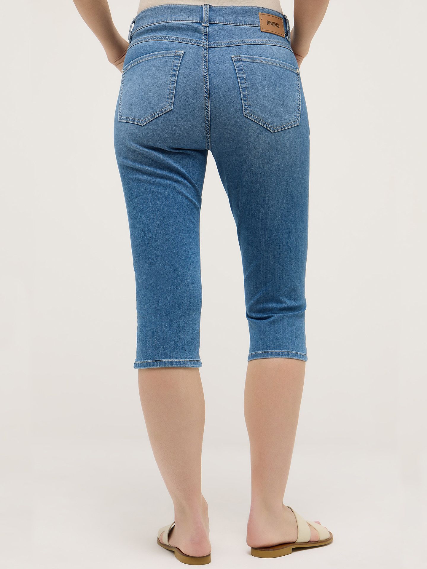 Angels Capri Jeans Anna Blauw 00083607-710