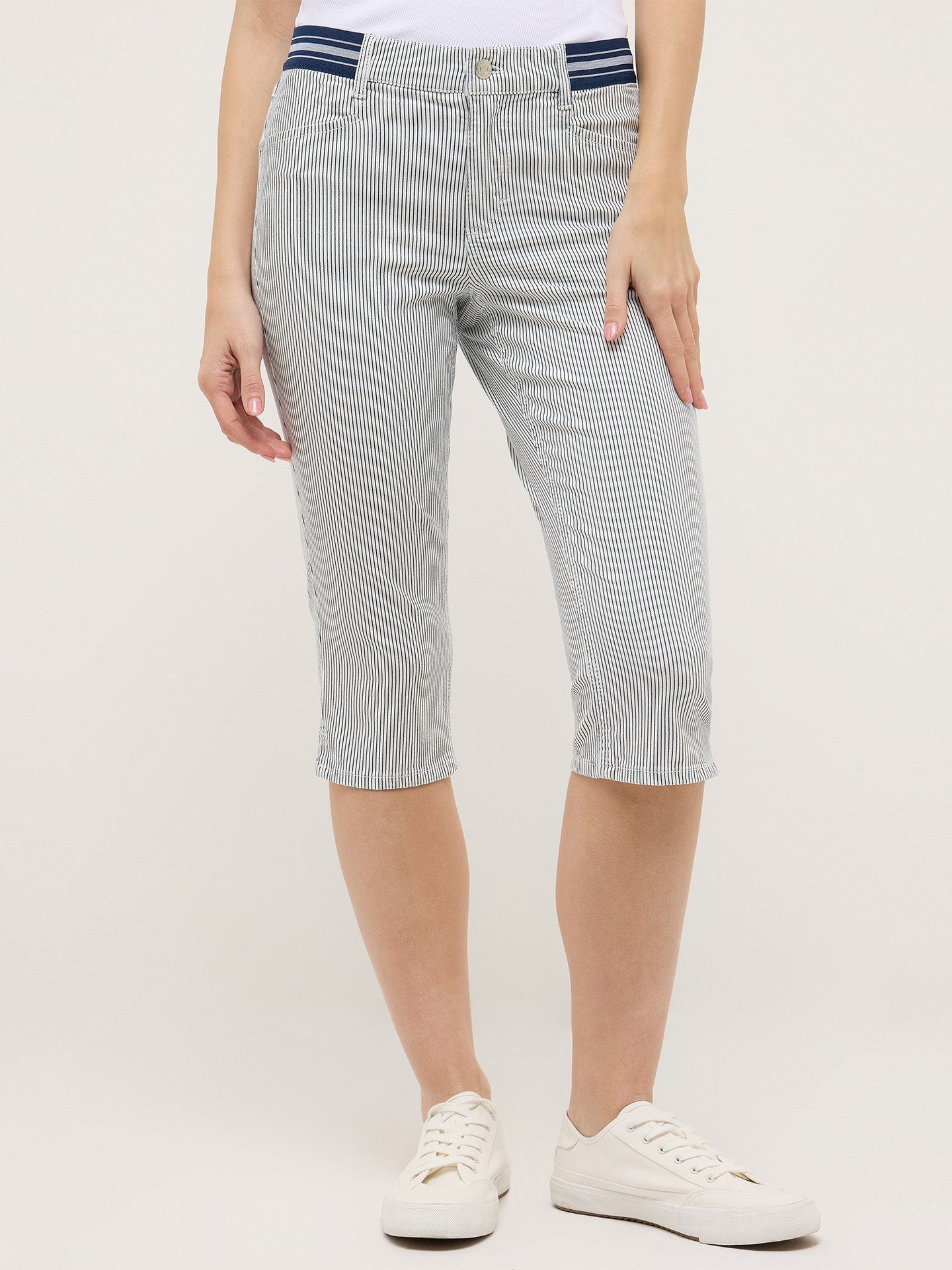 Angels Slim Fit Jeans Ana 3/4 Blauw 00083608-1500