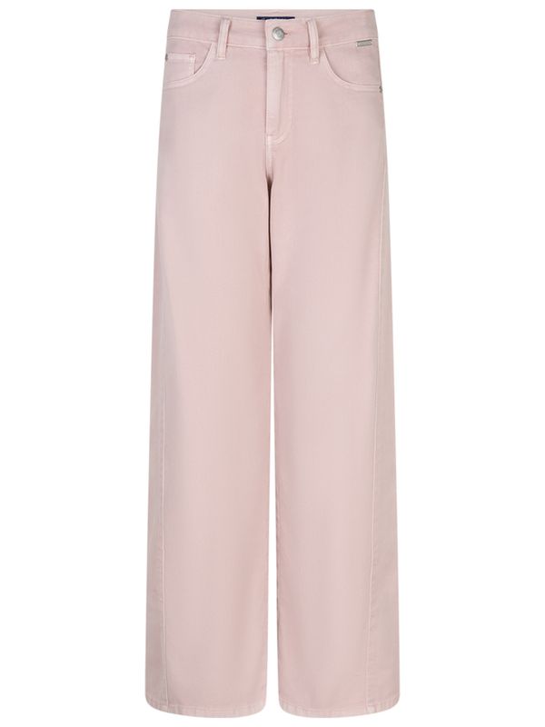 Red Button Wide Jeans Claudette Roze 2900080245606