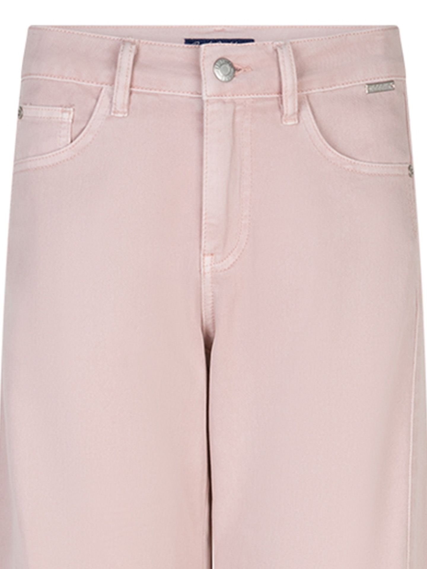 Red Button Wide Jeans Claudette Roze 00083617-4700