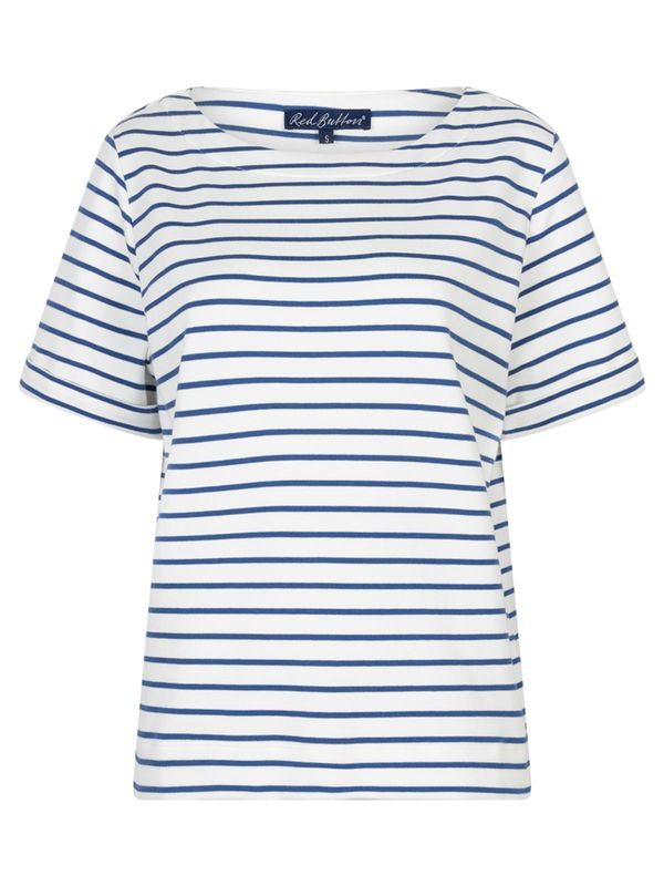 Red Button T-shirt Terry Blauw 2900080249024