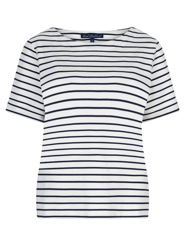 Red Button T-shirt Terry Blauw 2900080248041